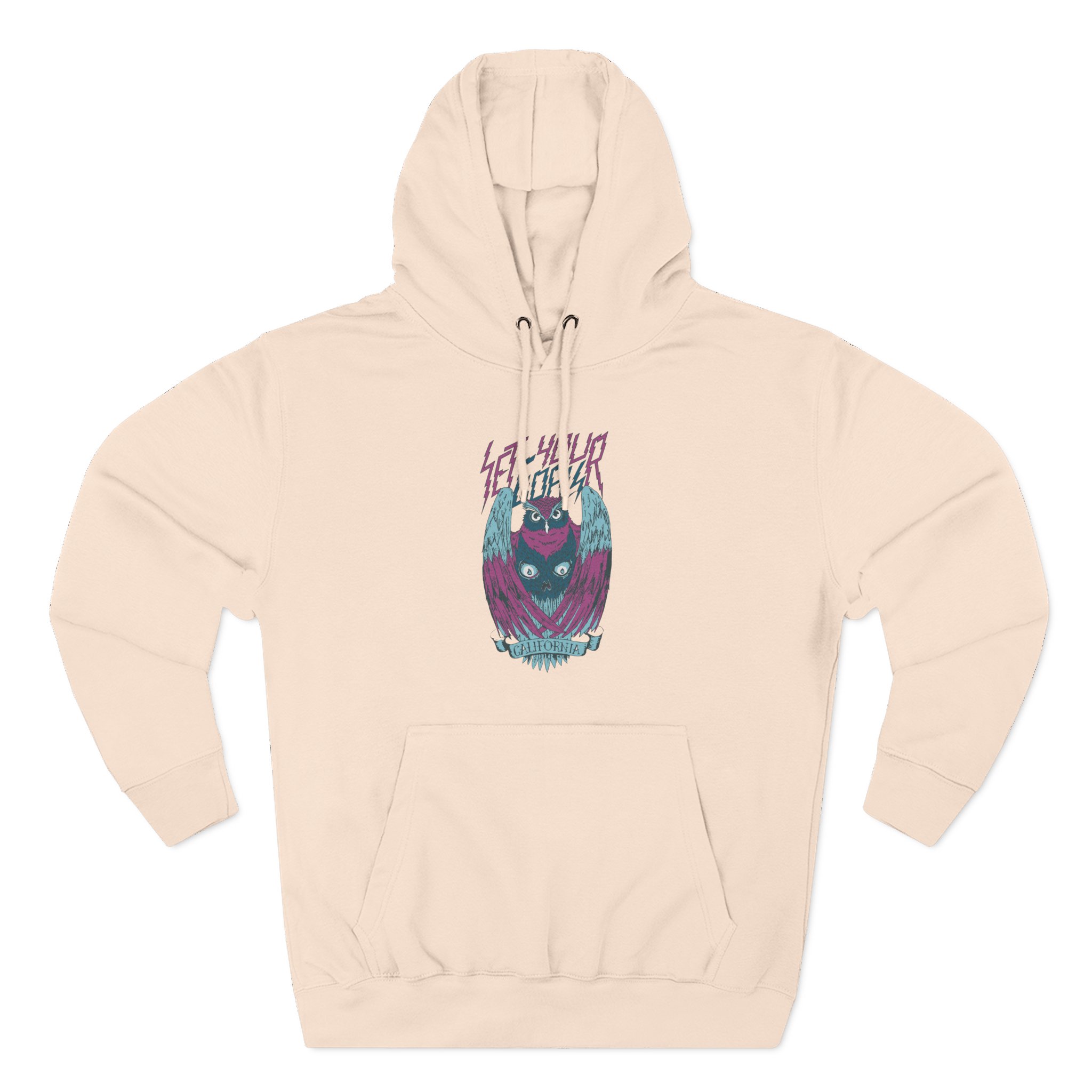 Set Your Goals Three-Panel Fleece Hoodie
