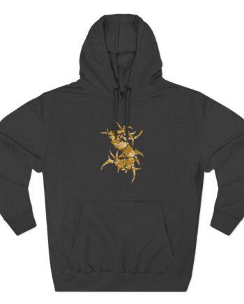 Sepultura Desert Camo S Logo Three-Panel Fleece Hoodie