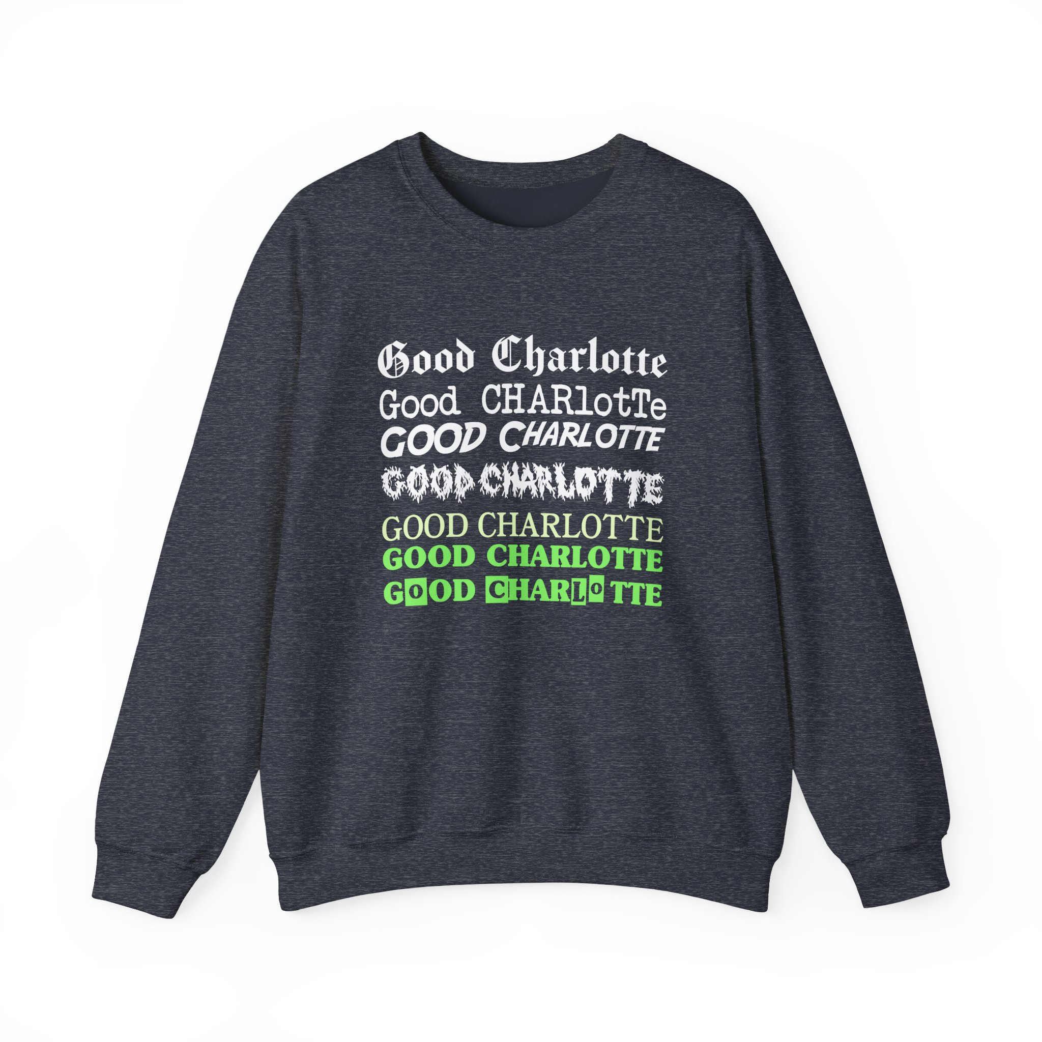 Good Charlotte Chinatown market Unisex Heavy Blendâ„¢ Crewneck Sweatshirt