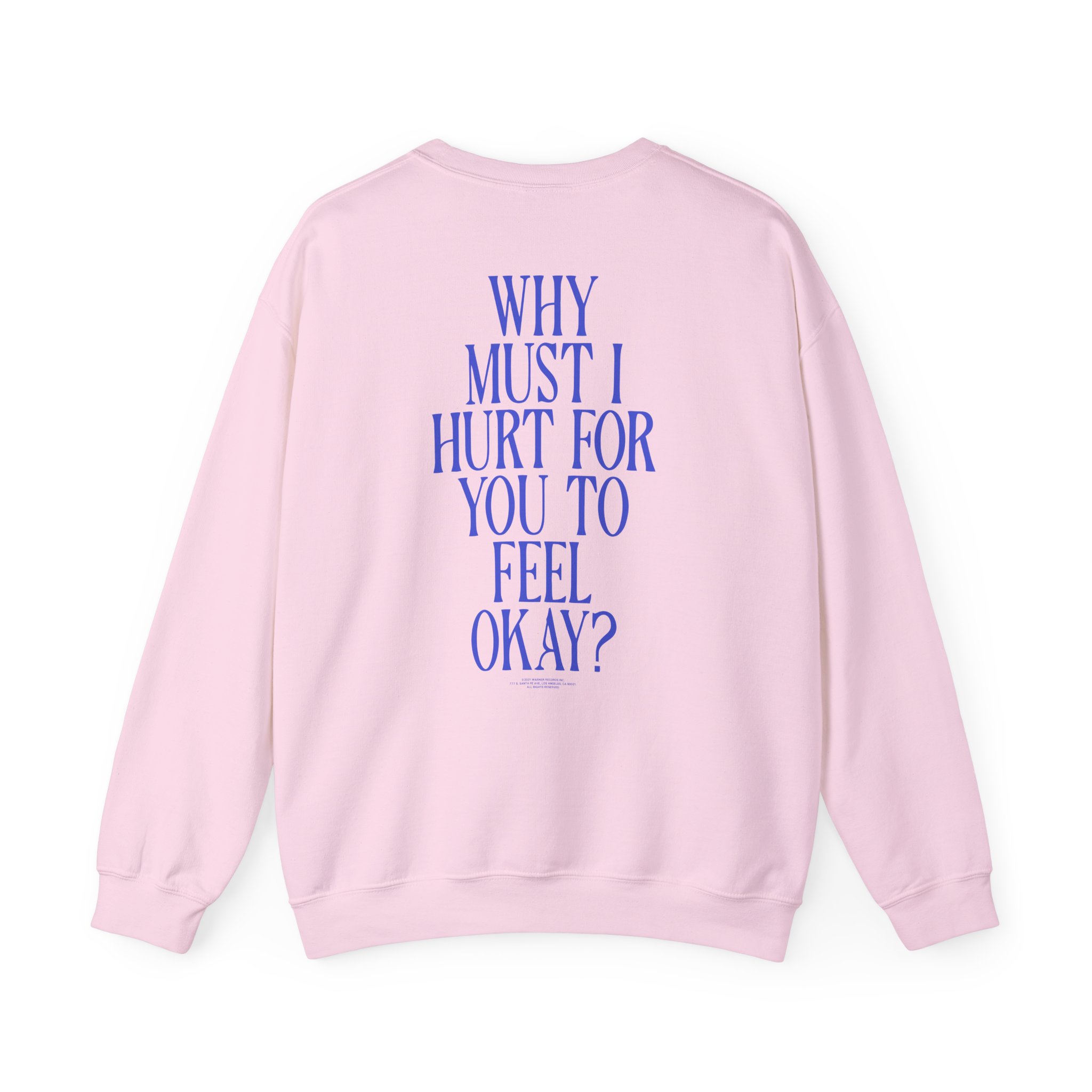 Joshua Bassett Why Must I Hurt Unisex Heavy Blendâ„¢ Crewneck Sweatshirt