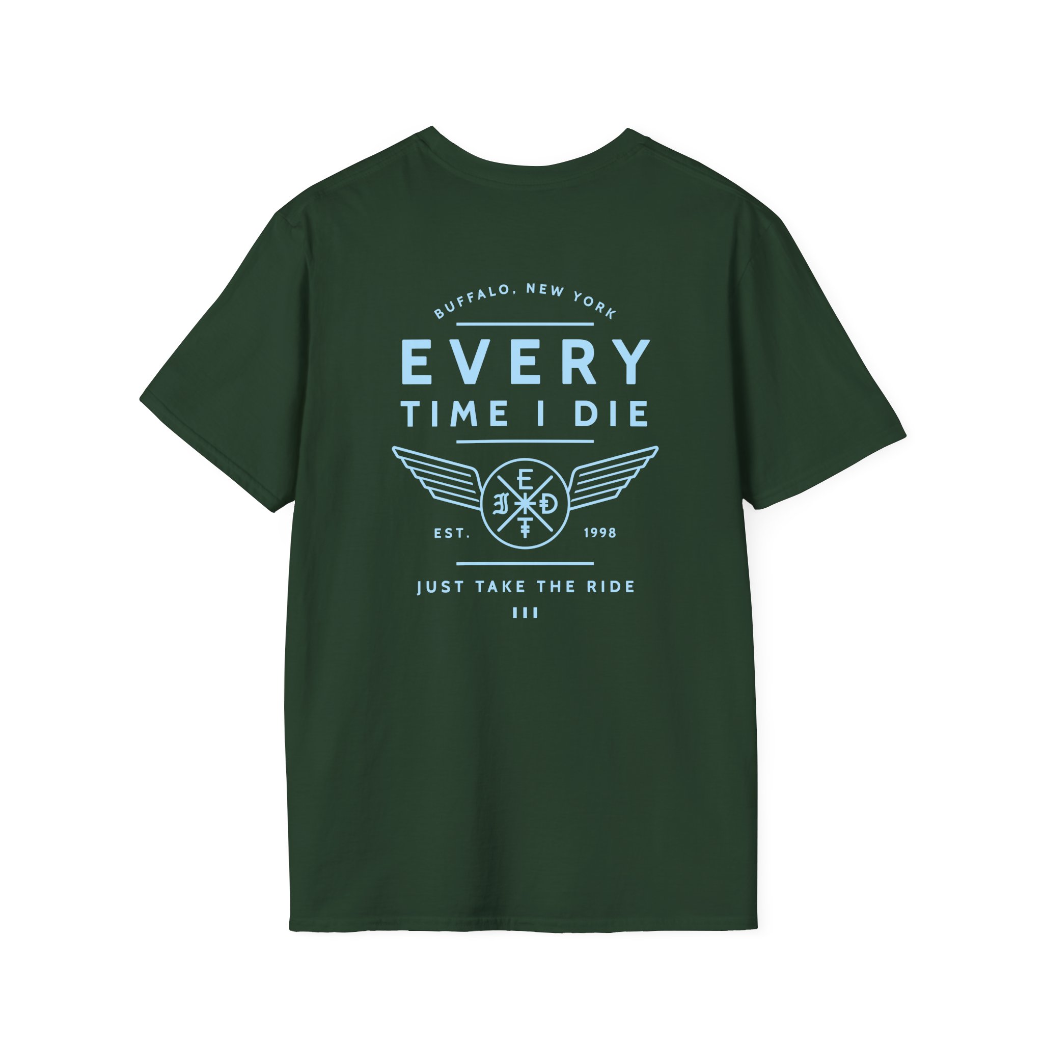 Every Time I Die Take the Ride Unisex Softstyle T-shirt