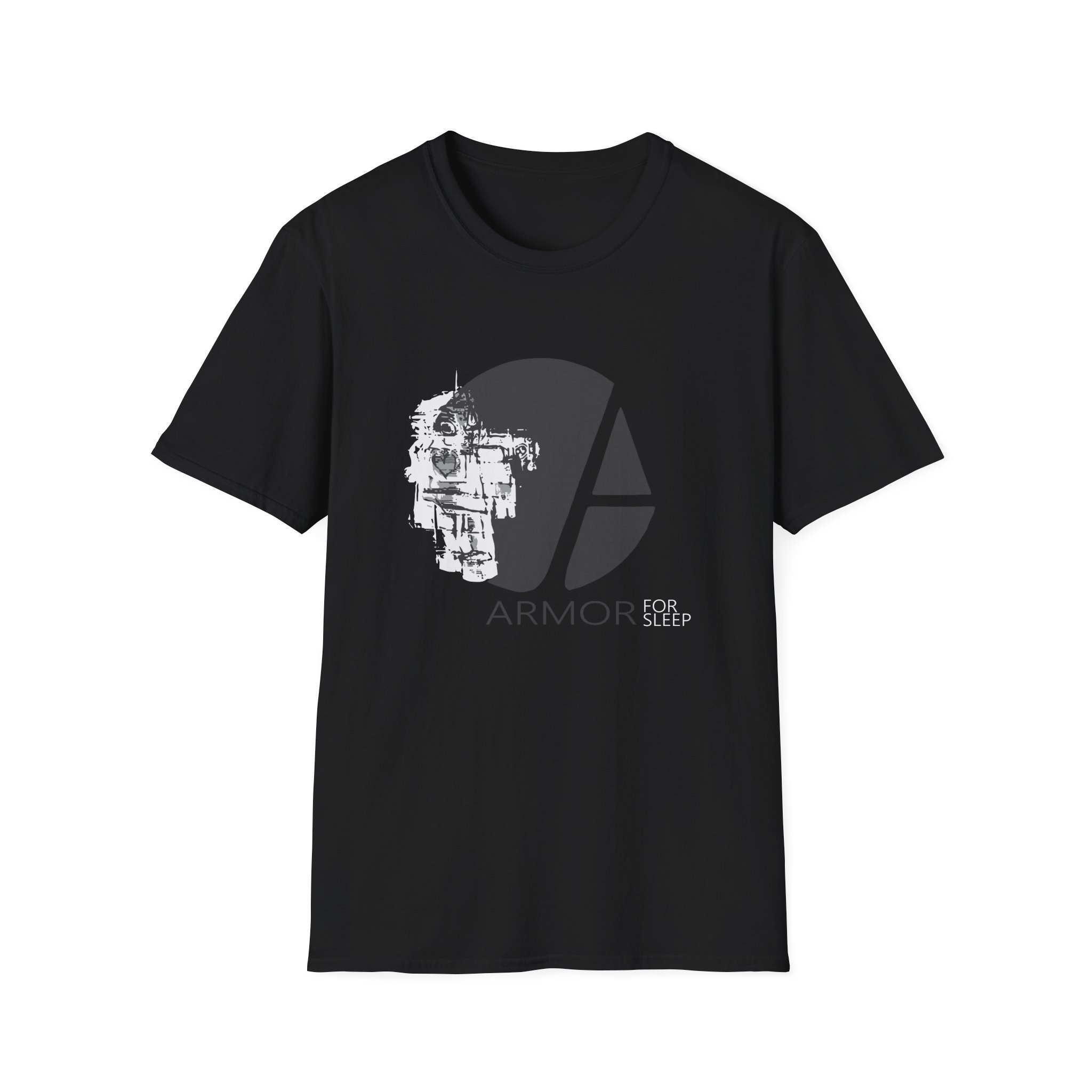 Armor for Sleep Robot on Unisex Softstyle T-shirt