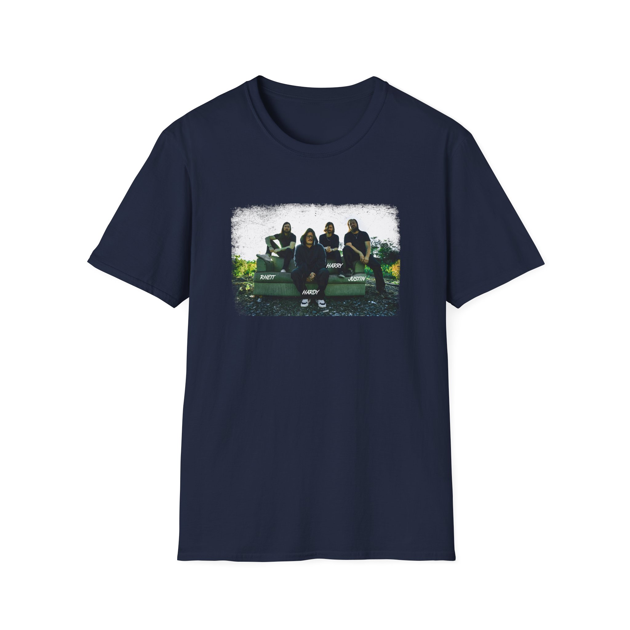Hardy Band Photo Unisex Softstyle T-Shirt