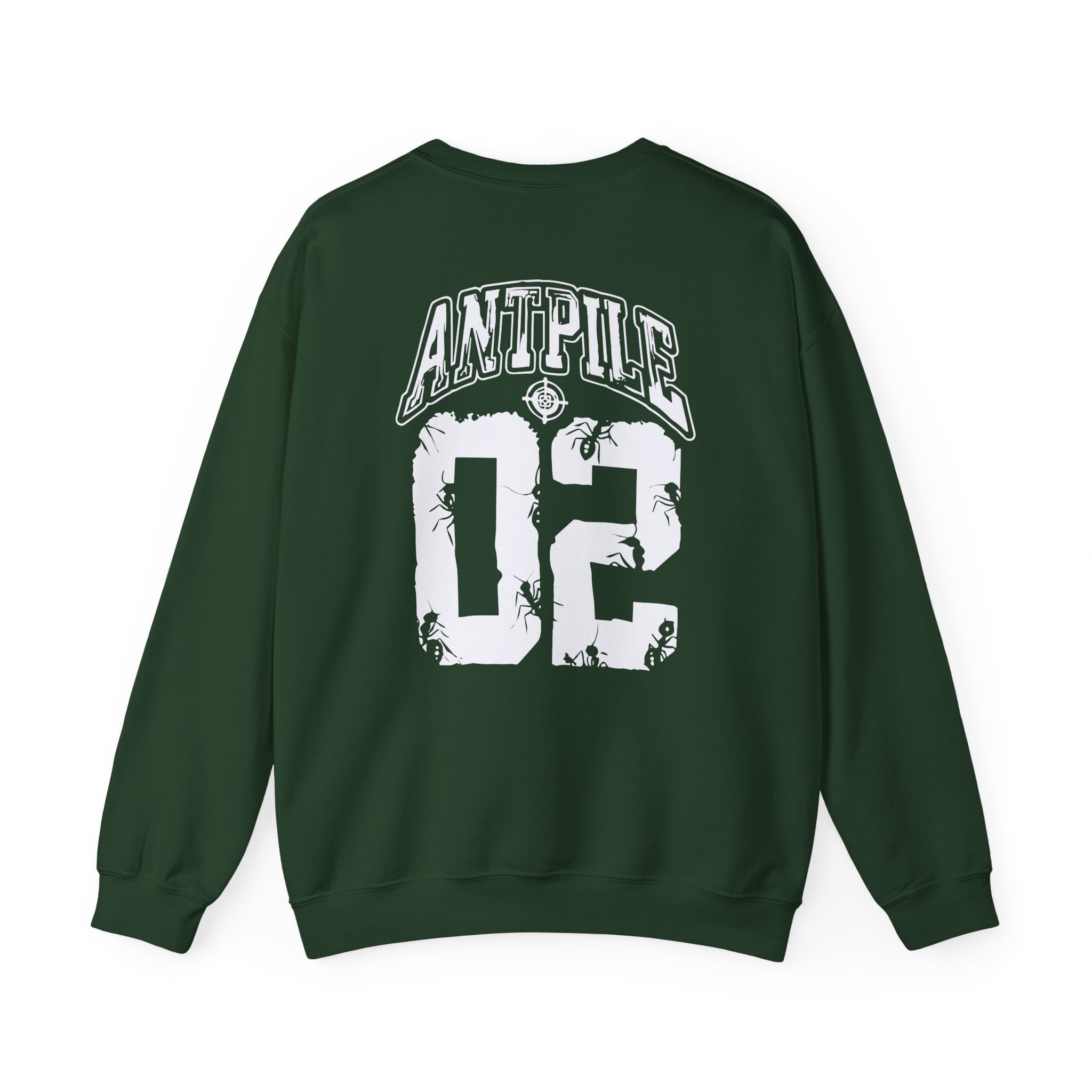 Kublai Khan Antpile 2 Black Unisex Heavy Blendâ„¢ Crewneck Sweatshirt