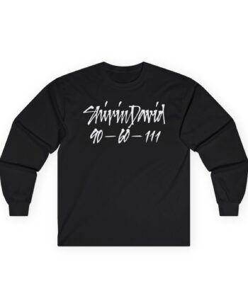 Shirin David 90-60-111 Text -  Unisex Ultra Cotton Long Sleeve Tee