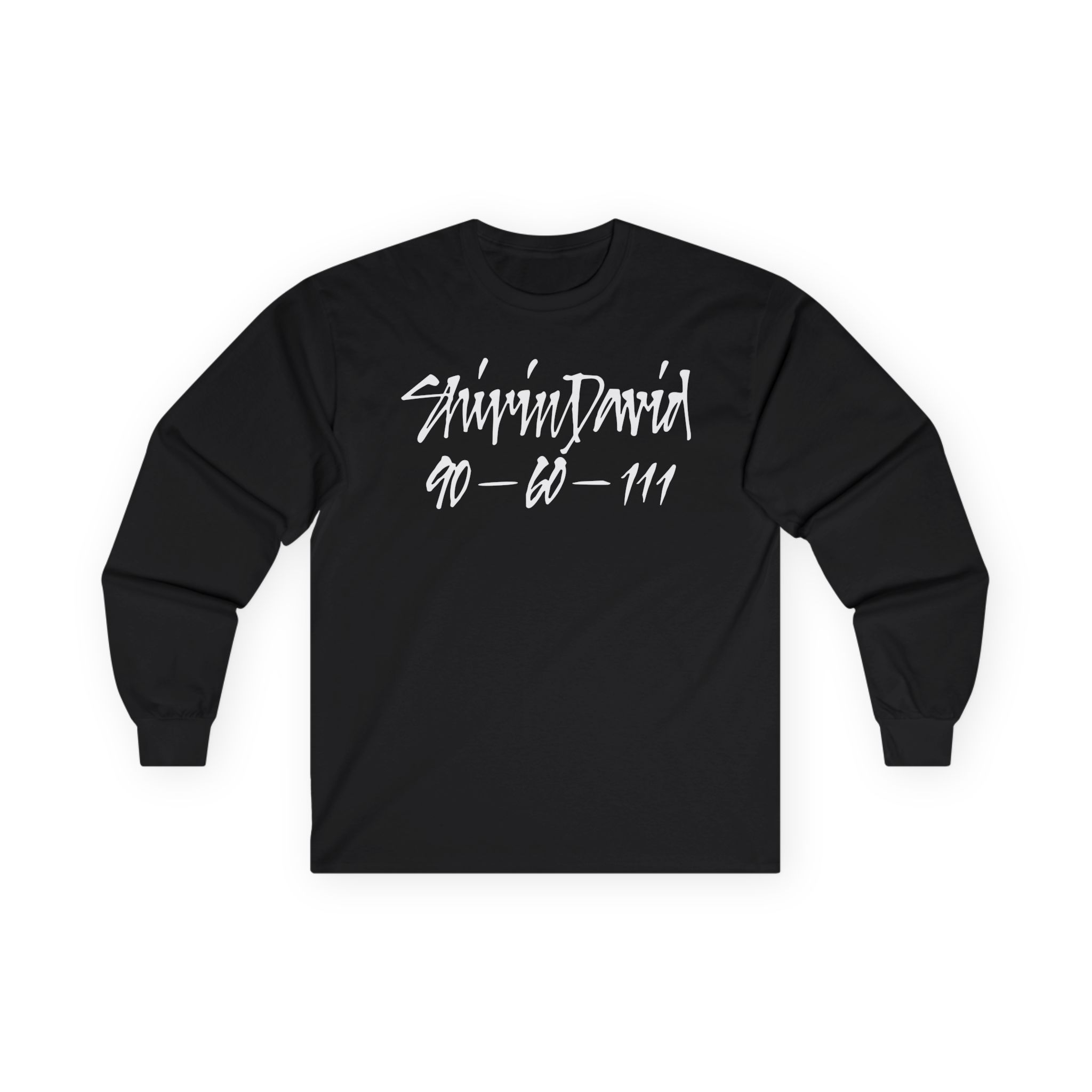 Shirin David 90-60-111 Text - Unisex Ultra Cotton Long Sleeve Tee