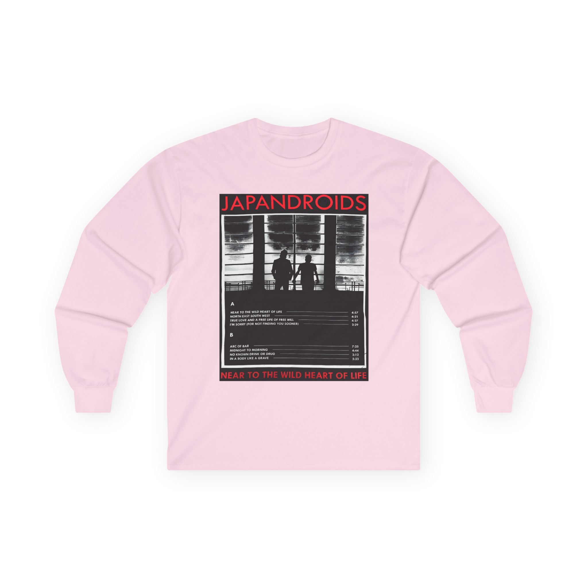 Japandroids Near to the Wild Heart of Life Unisex Ultra Cotton Long Sleeve Tee
