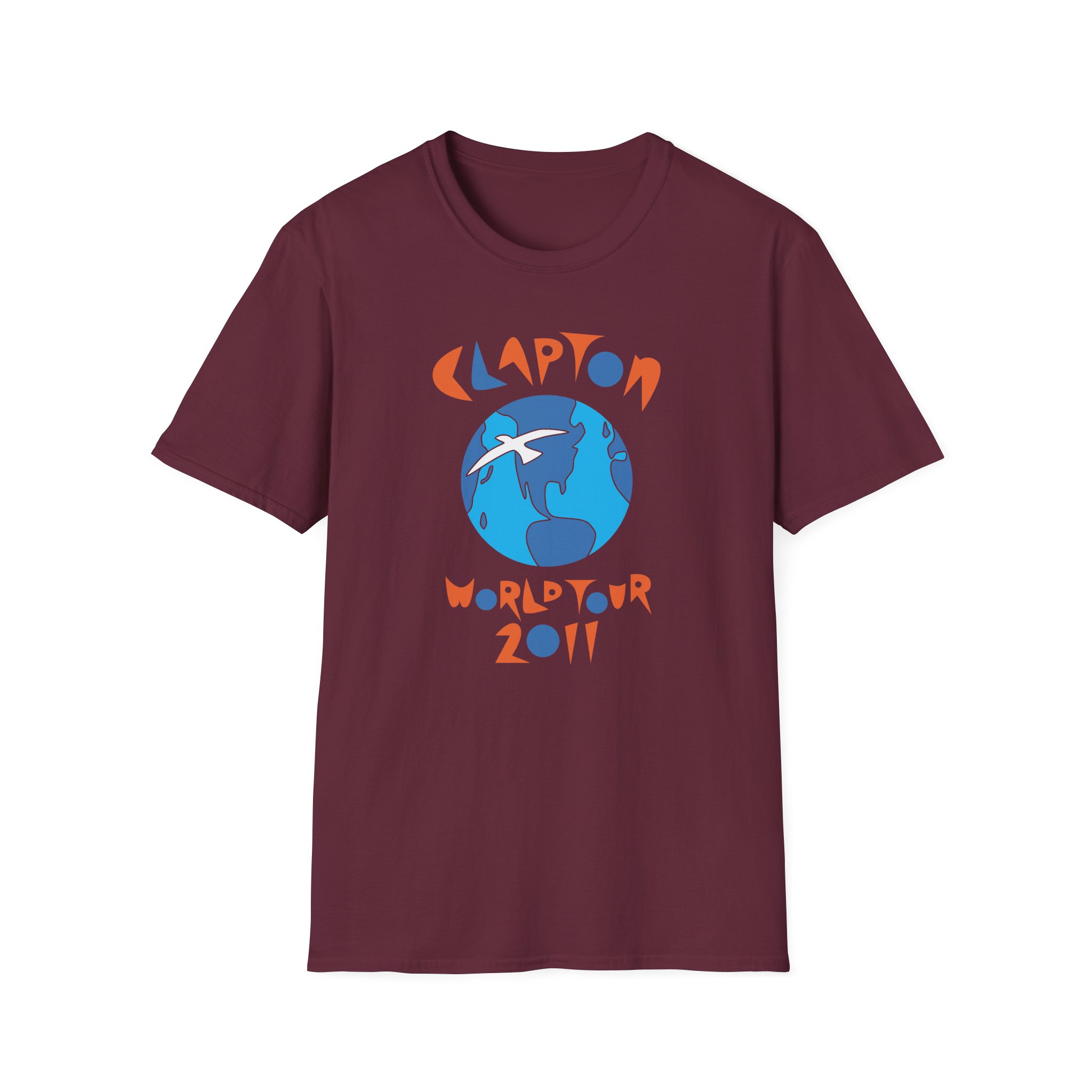 Eric Clapton World Tour 2011 Unisex Softstyle T-Shirt