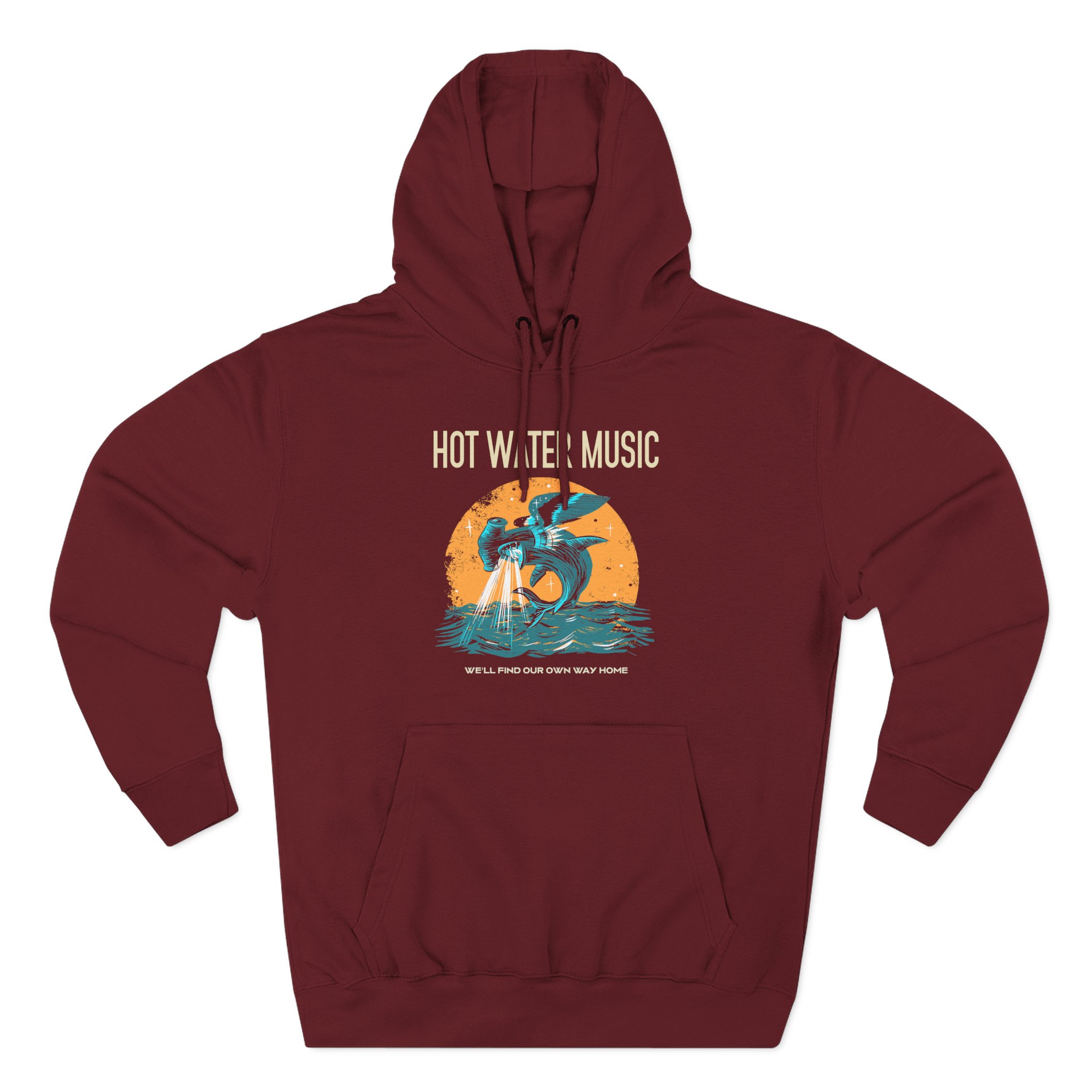 Hot Water Music Three-Panel Fleece Hoodie