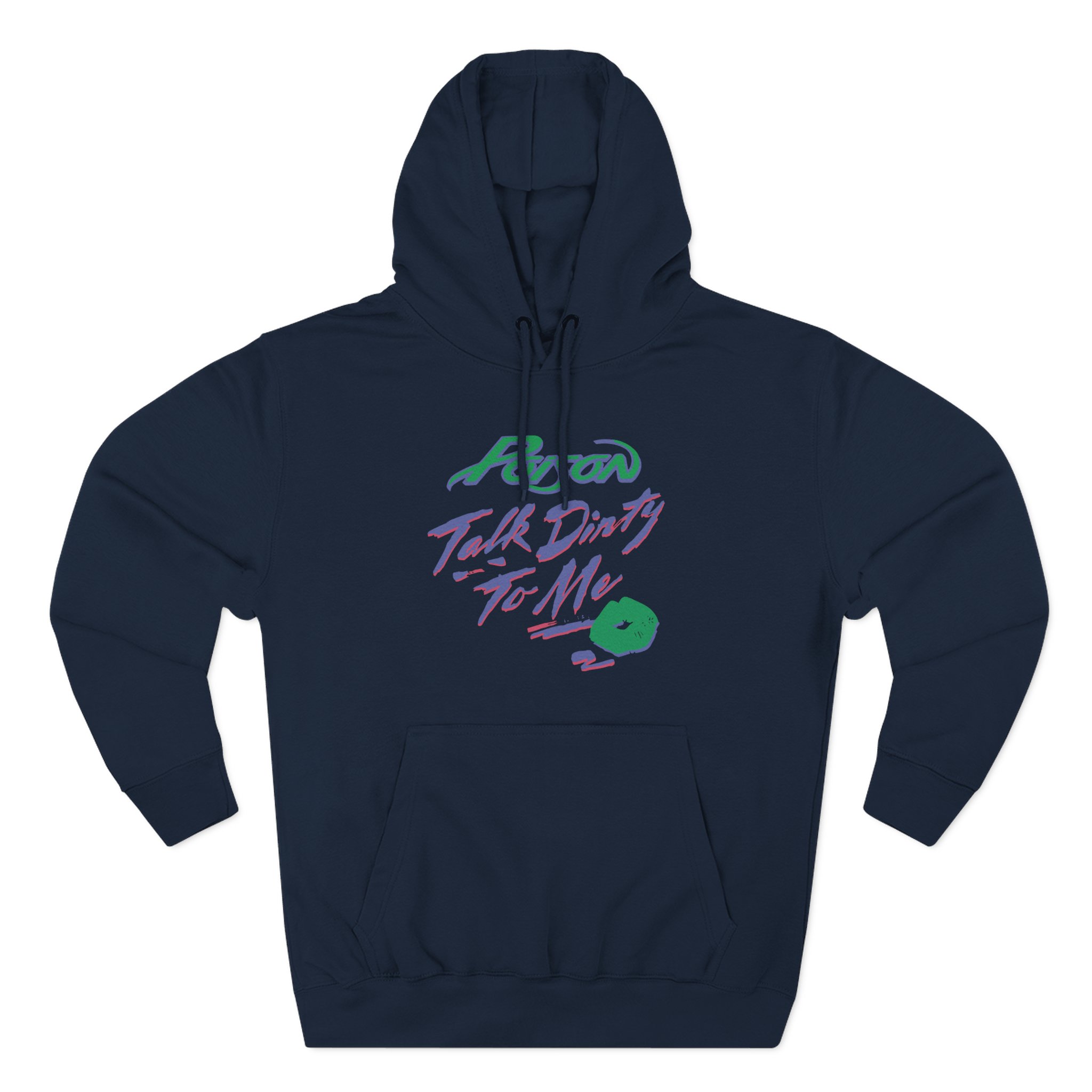 Poison Talk Dirty Three-Panel Fleece Hoodie