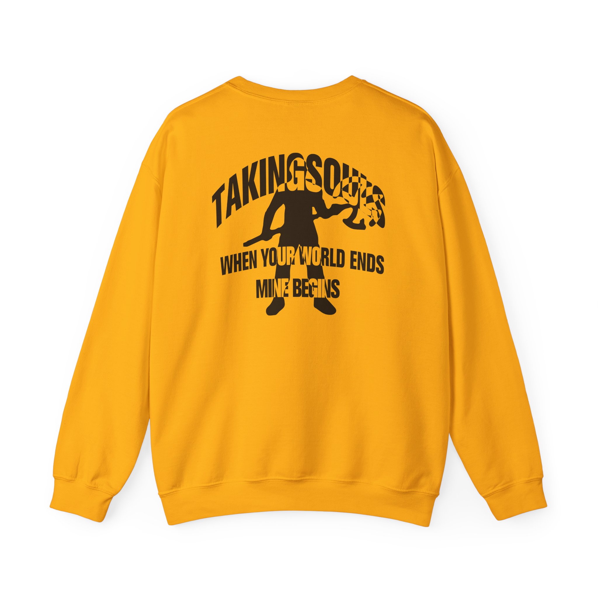 David Goggins Taking Souls Axeman Unisex Heavy Blendâ„¢ Crewneck Sweatshirt