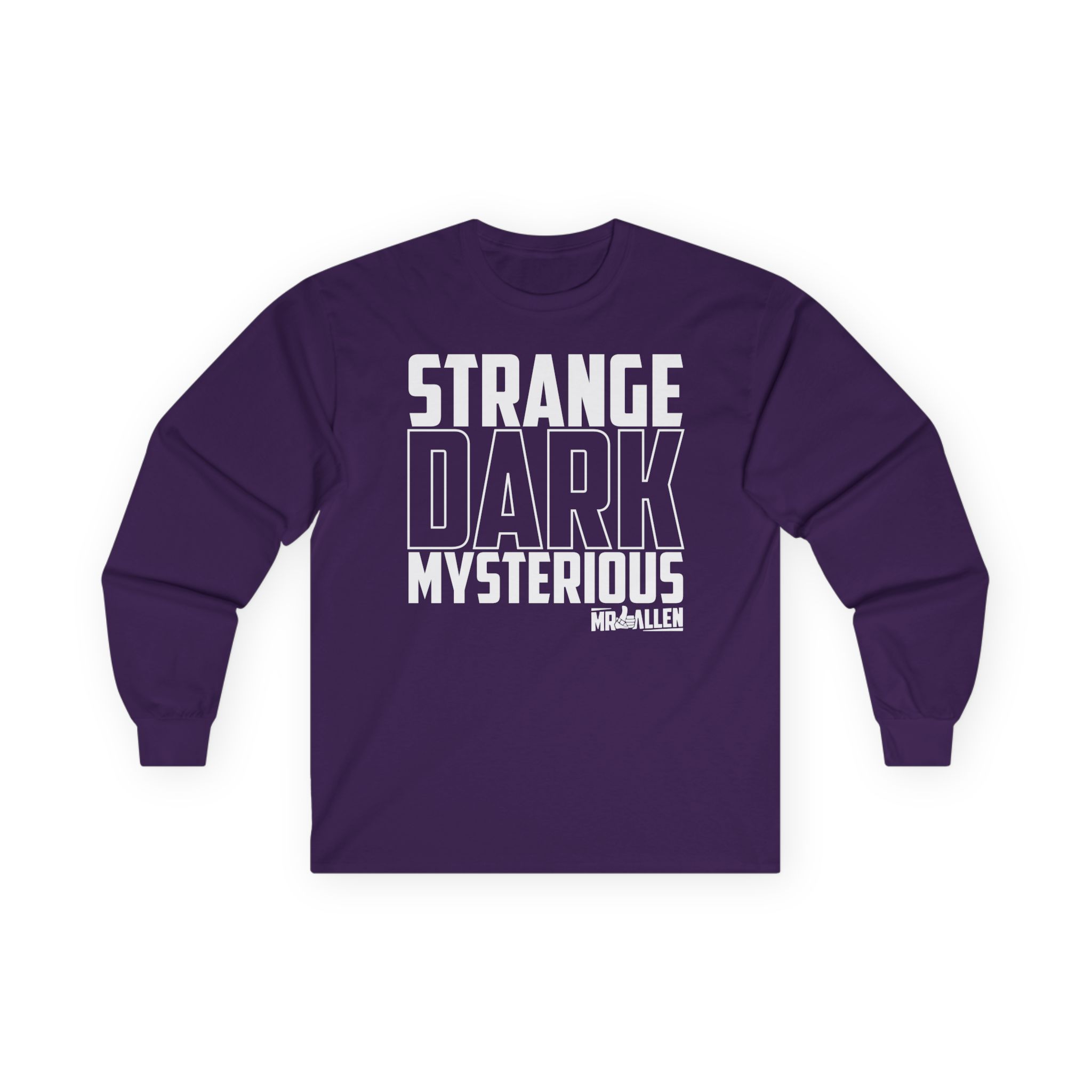 Mrballen Strange Dark Mysterious Unisex Ultra Cotton Long Sleeve Tee