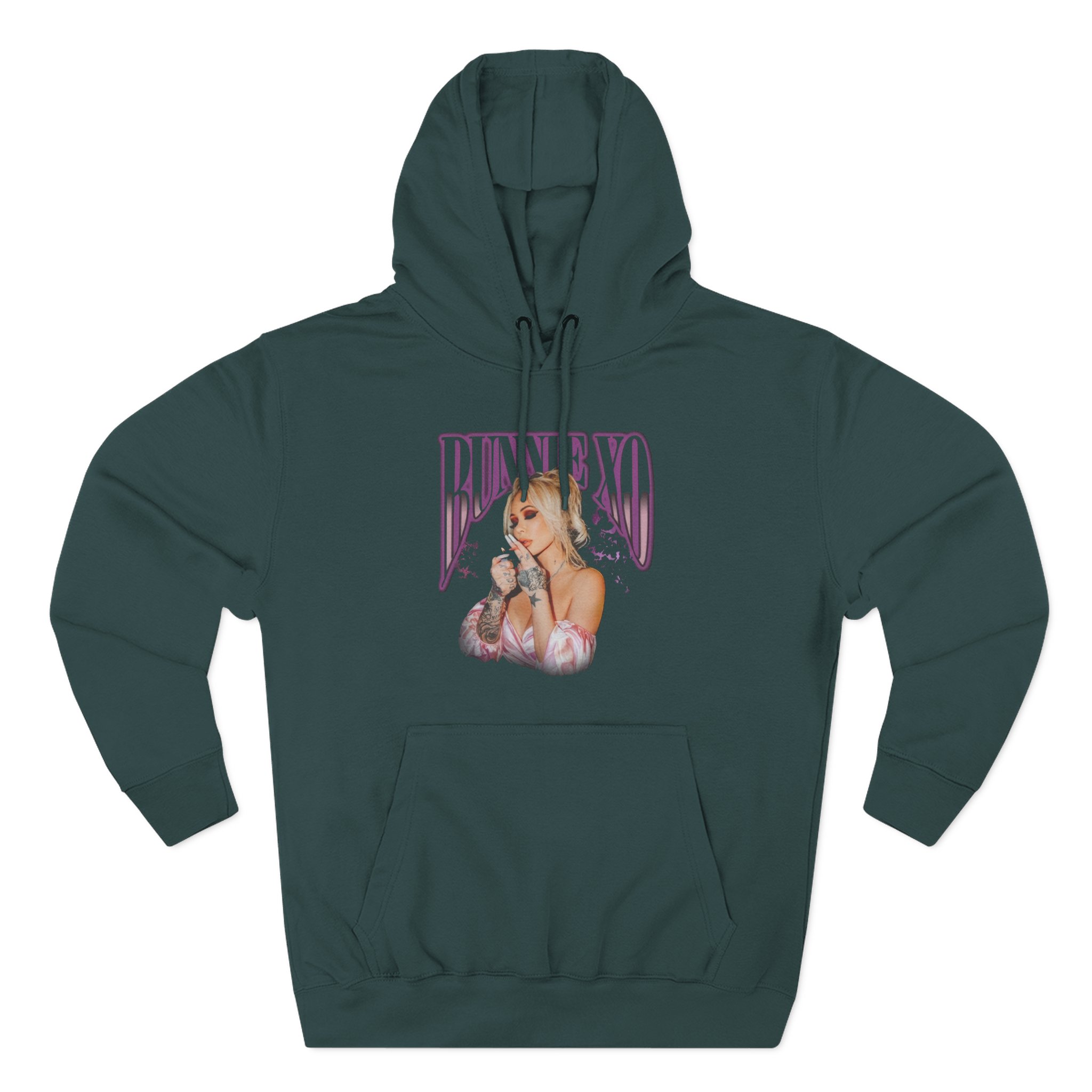 Bunnie Xo Smokeshow Three-Panel Fleece Hoodie