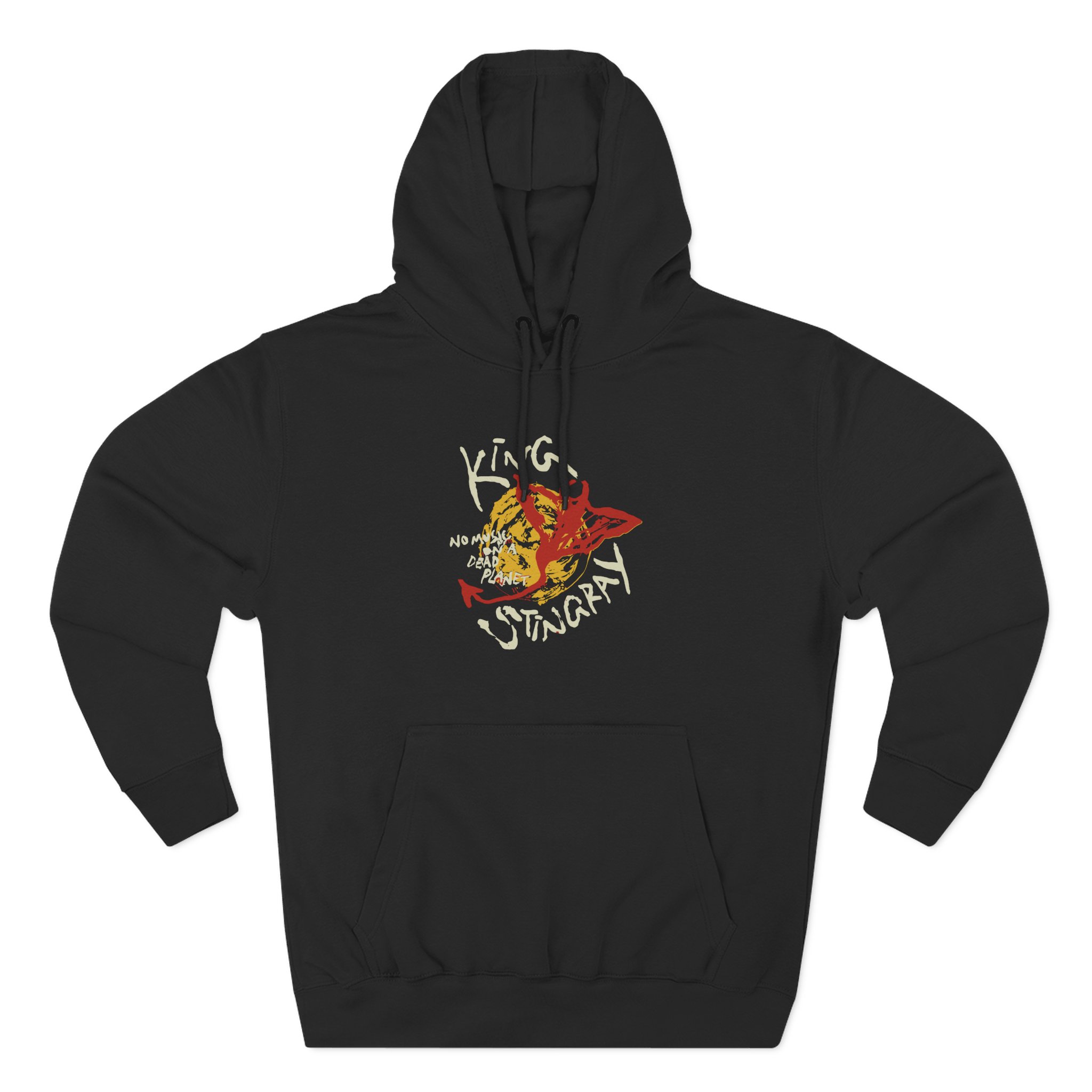 King Stingray No Music on a Dead Planet Three-Panel Fleece Hoodie