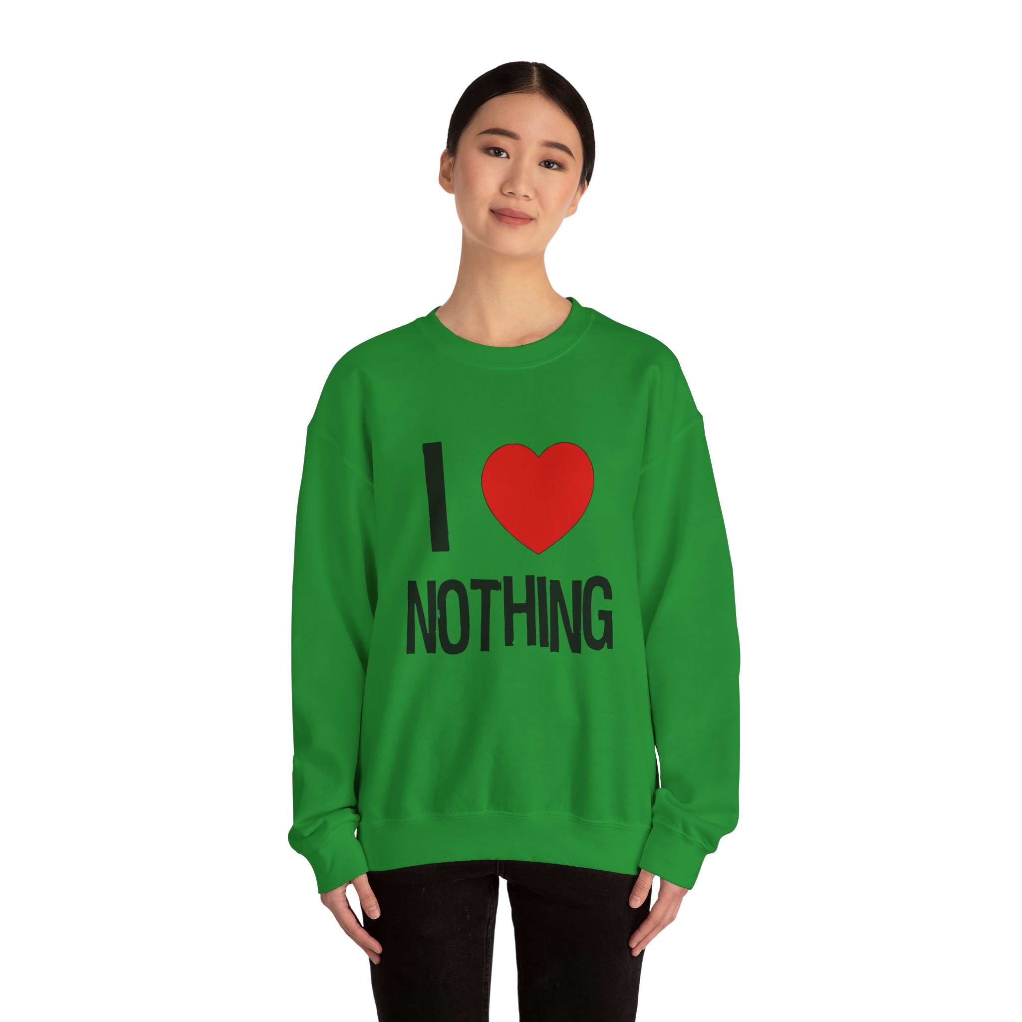 Armor for Sleep I Heart Nothing Unisex Heavy Blend Crewneck Sweatshirt