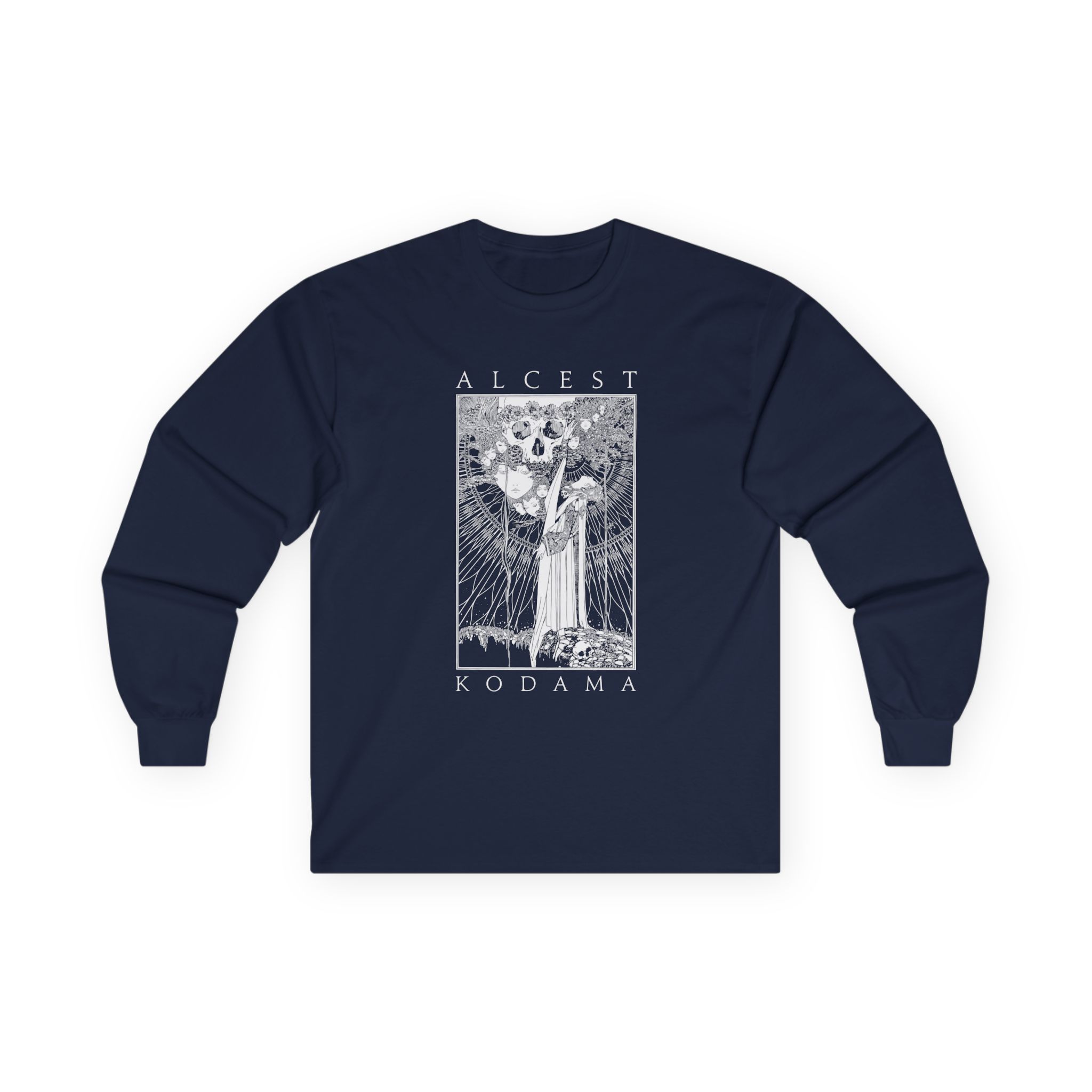 Alcest Kodama Faces Unisex Ultra Cotton Long Sleeve Tee