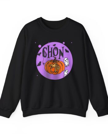 Chon Spooky Halloween Unisex Heavy Blend™ Crewneck Sweatshirt