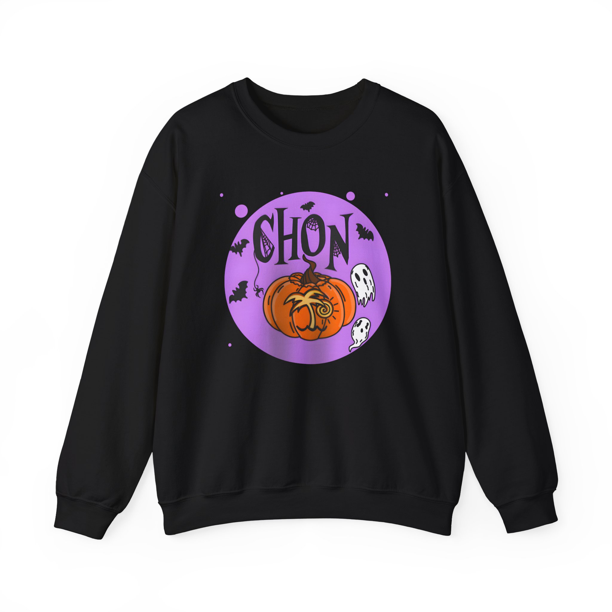Chon Spooky Halloween Unisex Heavy Blendâ„¢ Crewneck Sweatshirt