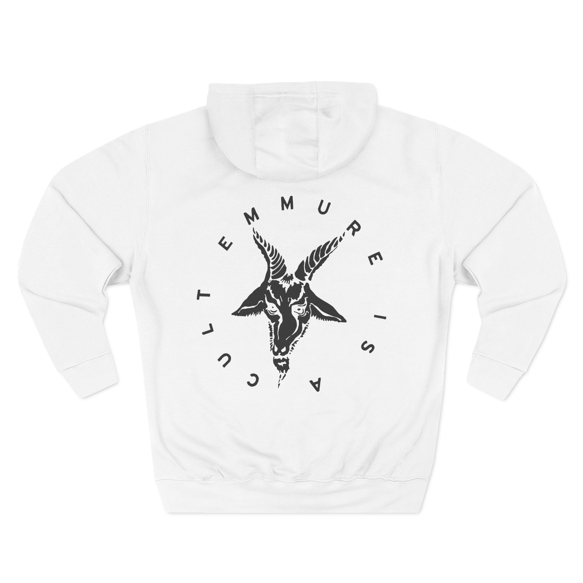 Emmure Cult Teal Bleach Three-Panel Fleece Hoodie