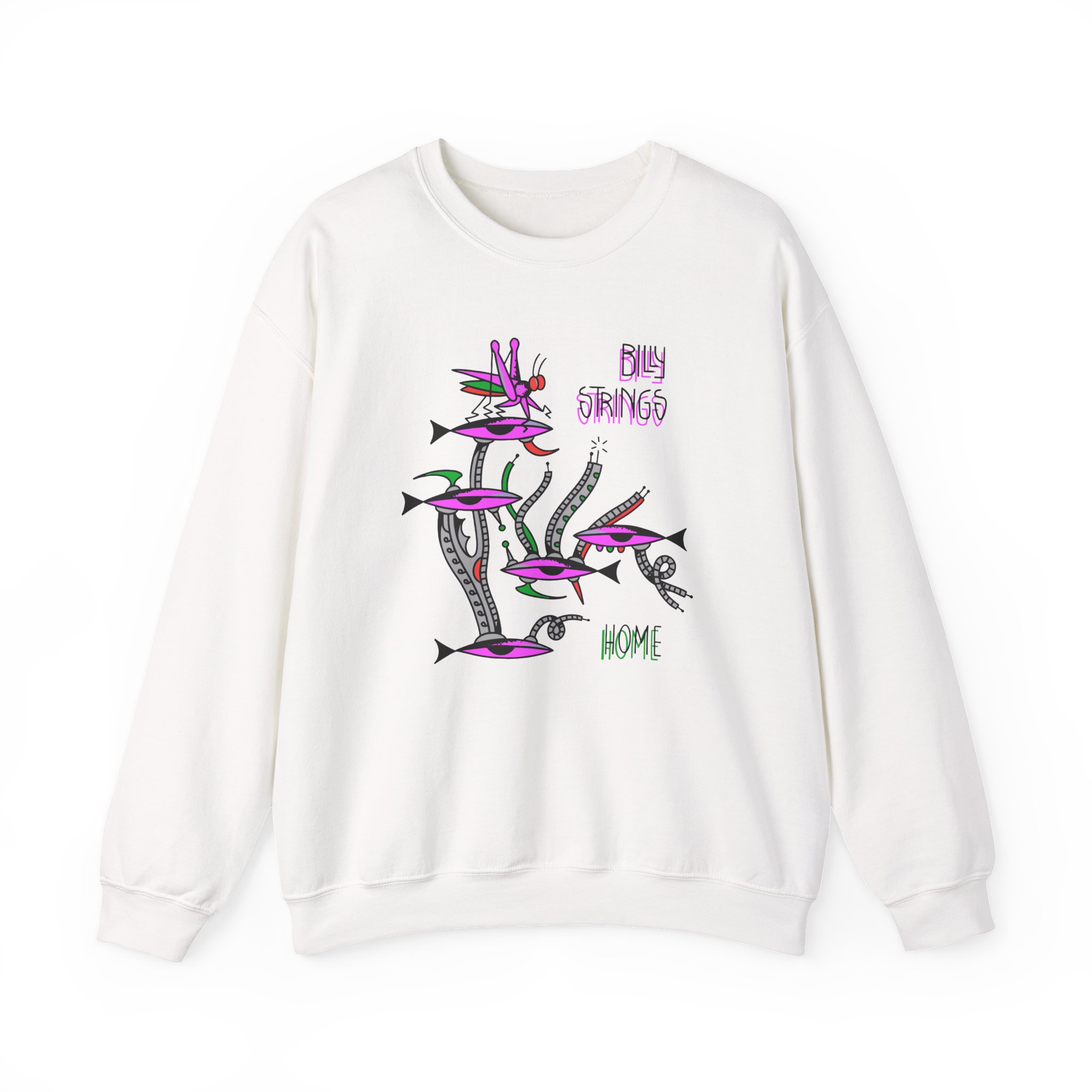 Billy Strings Fisheye Unisex Heavy Blendâ„¢ Crewneck Sweatshirt