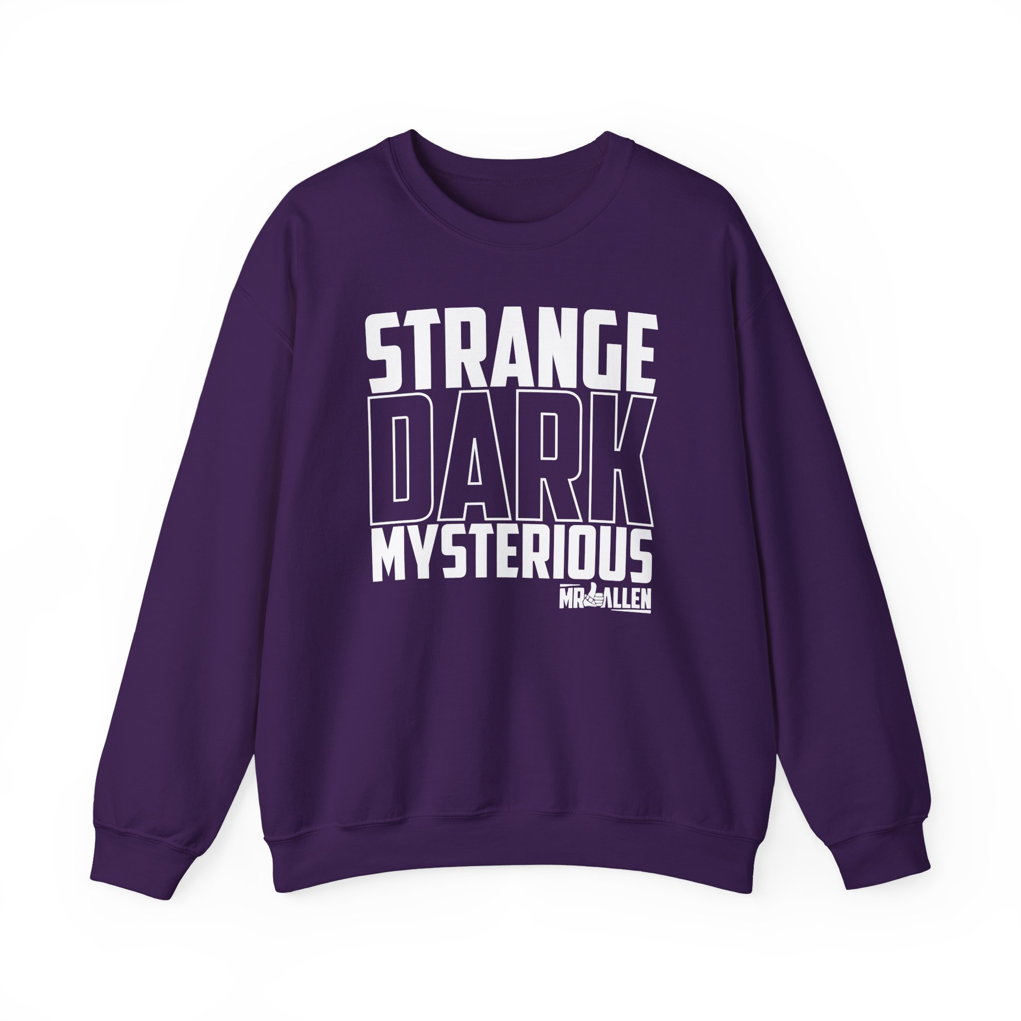 Mrballen Strange Dark Mysterious Unisex Heavy Blendâ„¢ Crewneck Sweatshirt