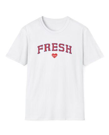 Fresh Love Heart Unisex Softstyle T-Shirt