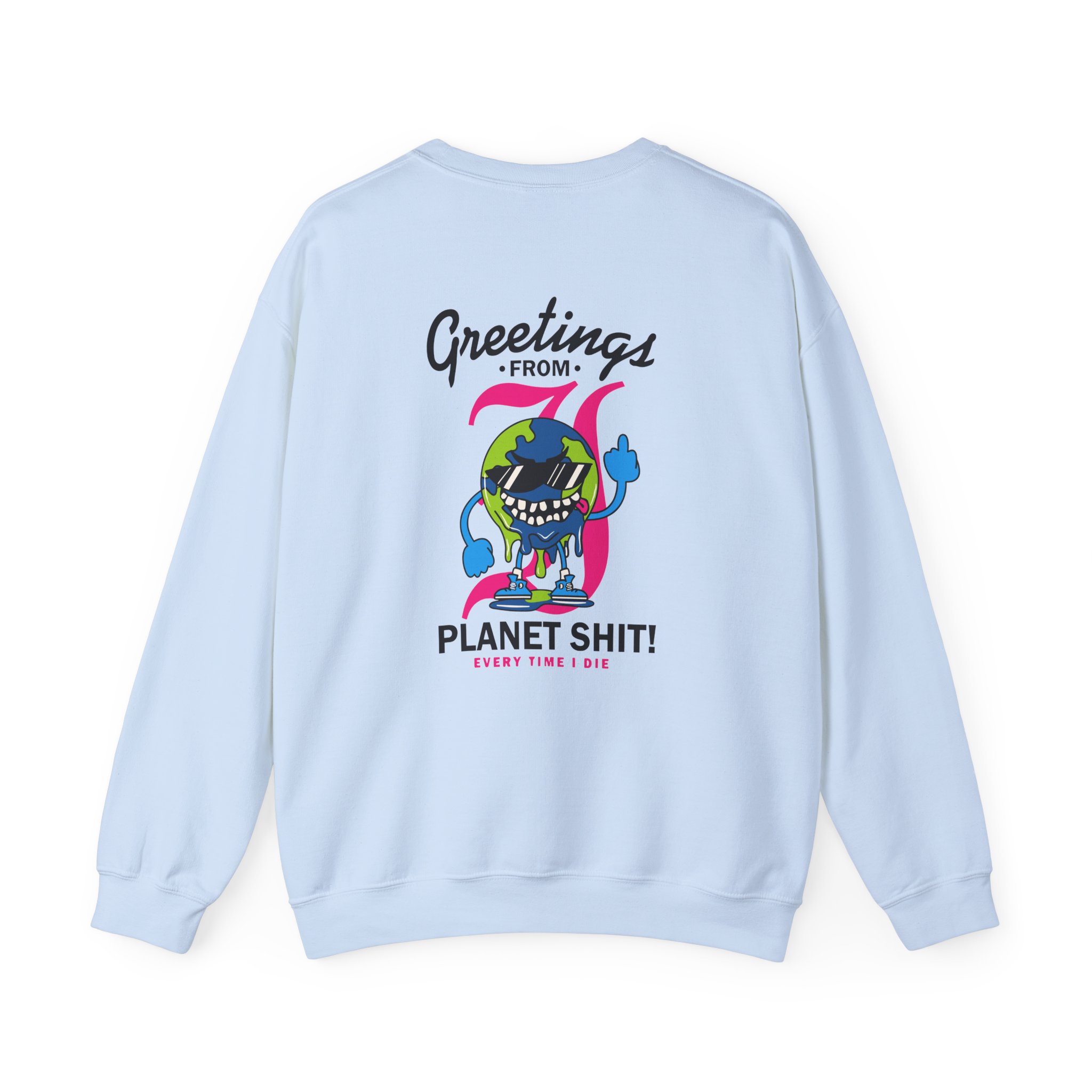 Every Time I Die Planet Unisex Heavy Blend Crewneck Sweatshirt