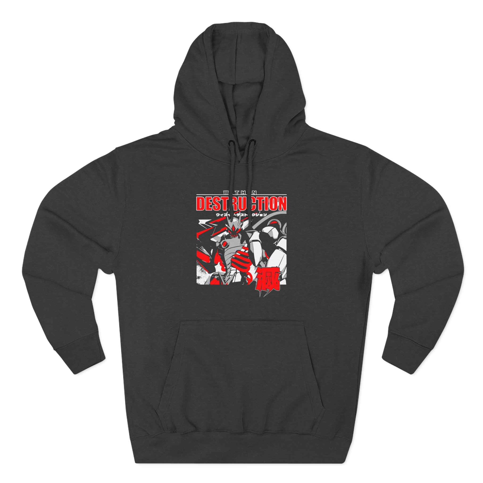Within Destruction Animetal Three-Panel Fleece Hoodie