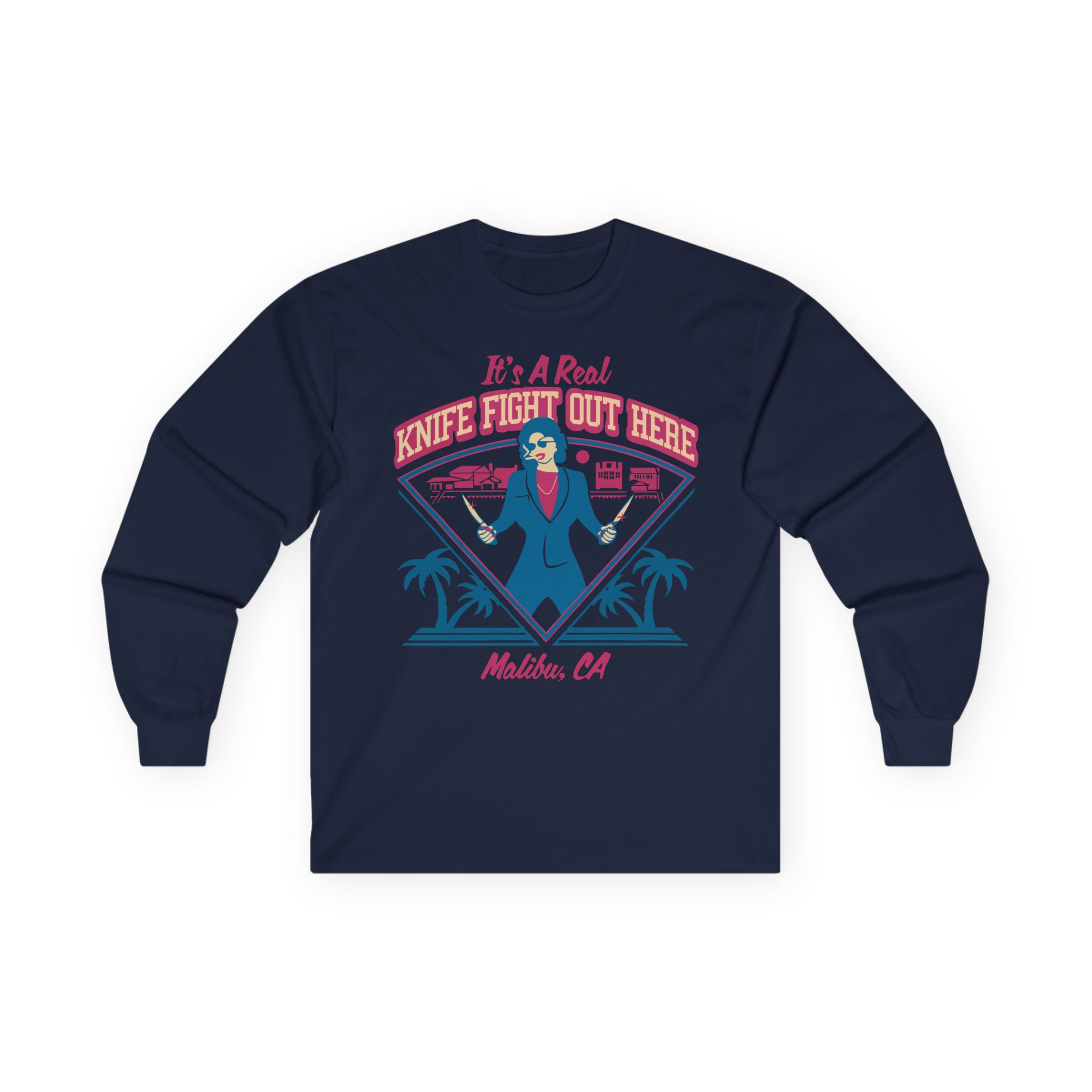 Tim Dillon Knife Fight Unisex Ultra Cotton Long Sleeve Tee