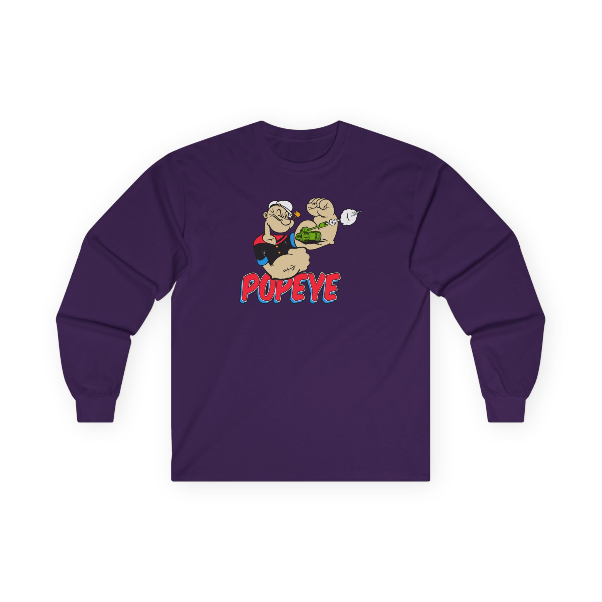 Sturniolo Popeye Unisex Ultra Cotton Long Sleeve Tee