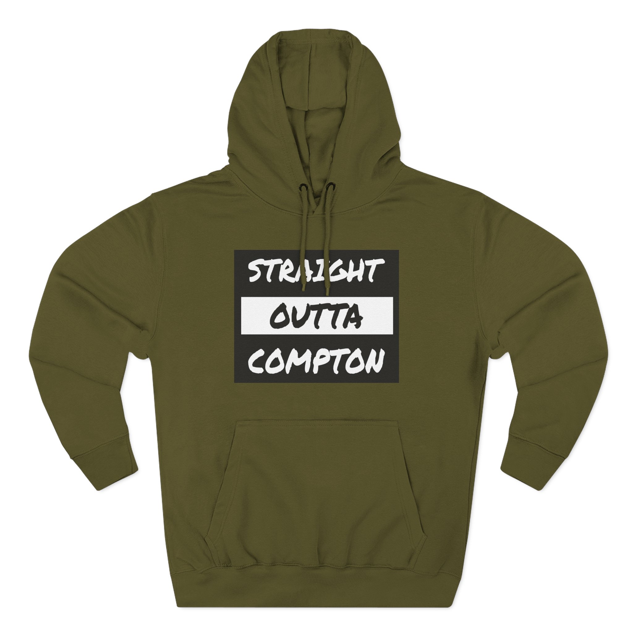 NWA Straight Outta Compton Three-Panel Fleece Hoodie