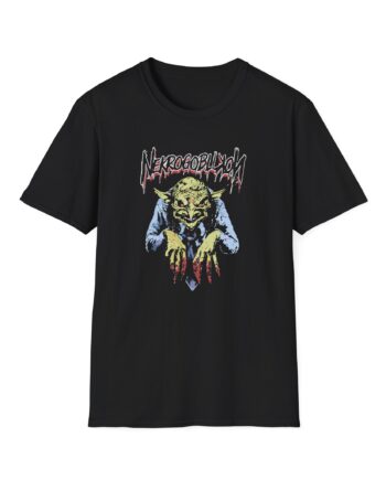 Nekrogoblikon Bloody Fingers Unisex Softstyle T-Shirt