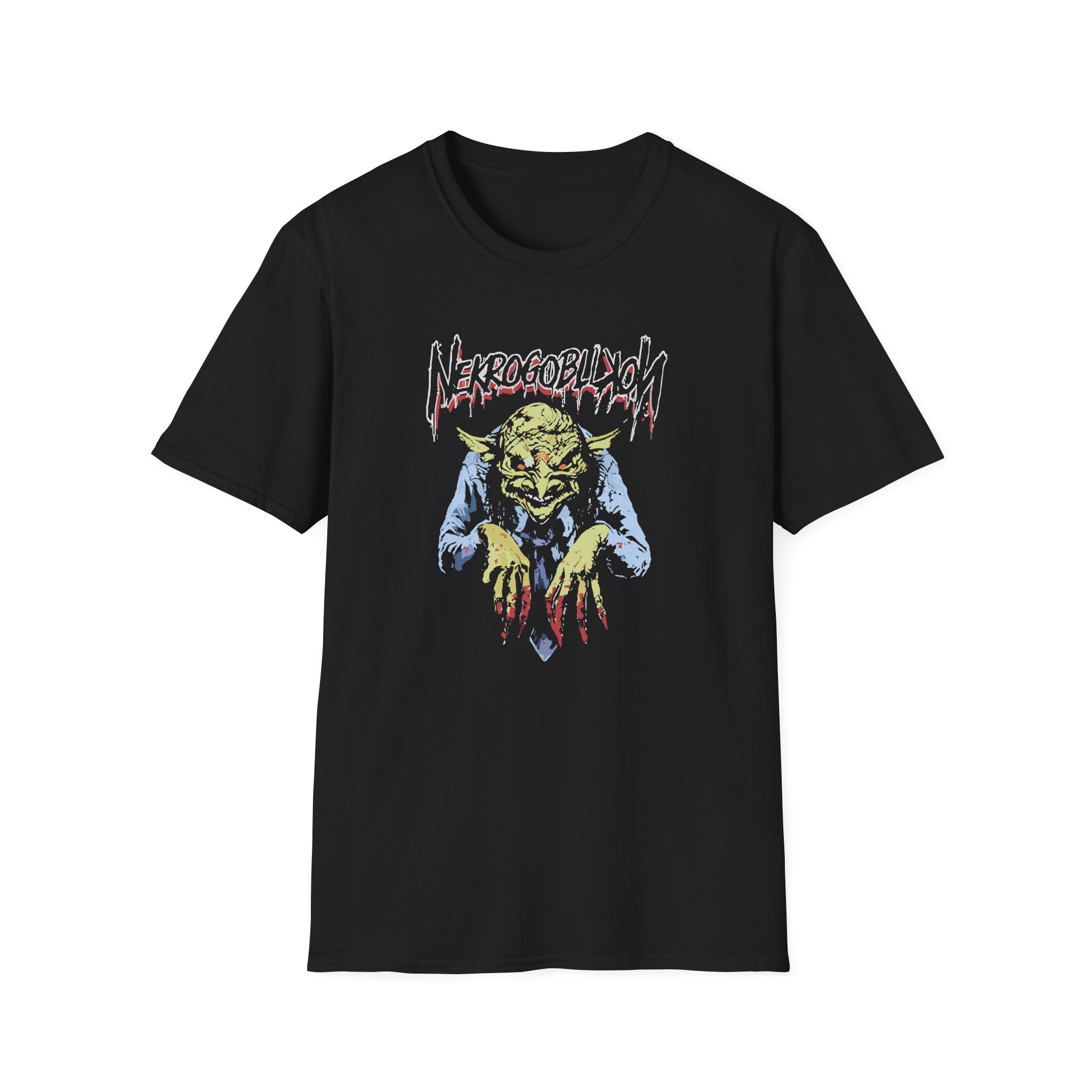 Nekrogoblikon Bloody Fingers Unisex Softstyle T-Shirt