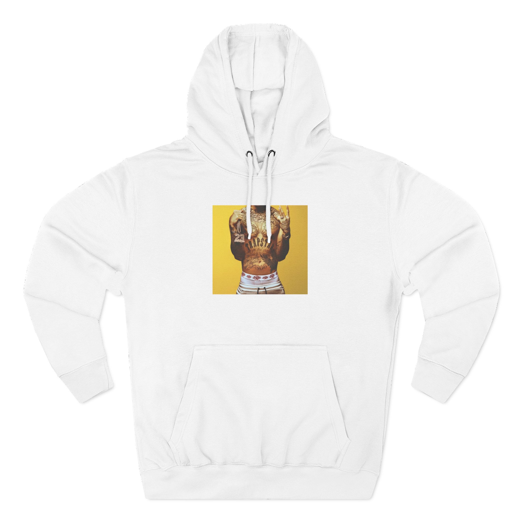 Central Cee UK Drill 23 Album Cover Three-Panel Fleece Hoodie