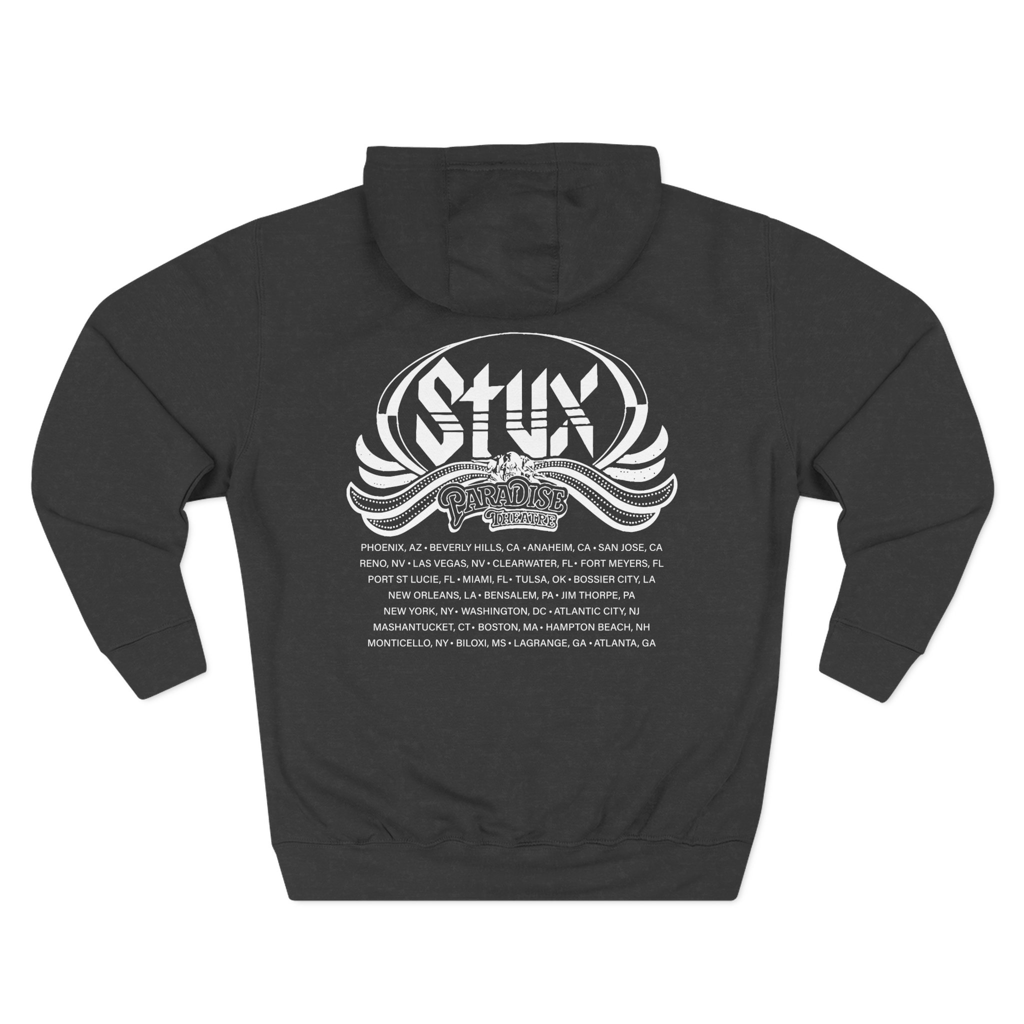 Styx Paradise Three-Panel Fleece Hoodie