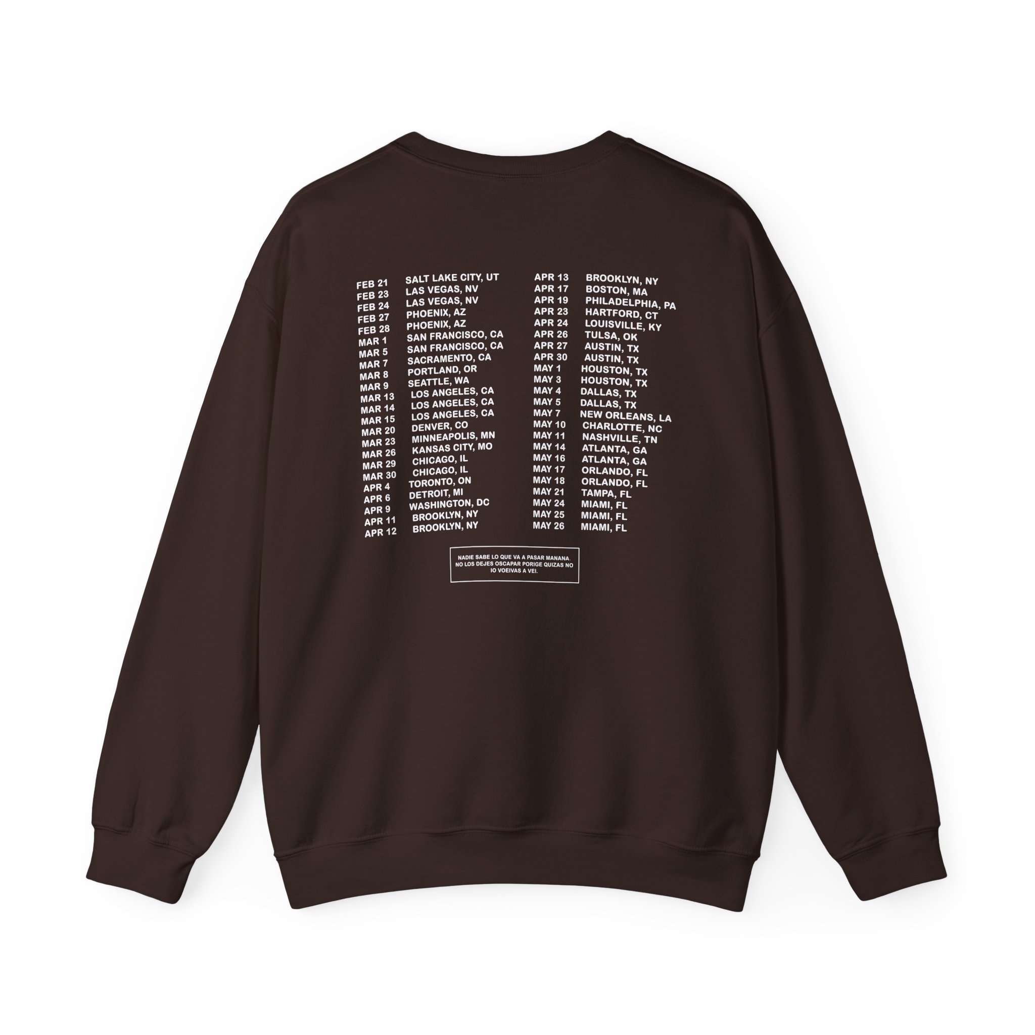 BB Gracias Por Nada Unisex Heavy Blendâ„¢ Crewneck Sweatshirt