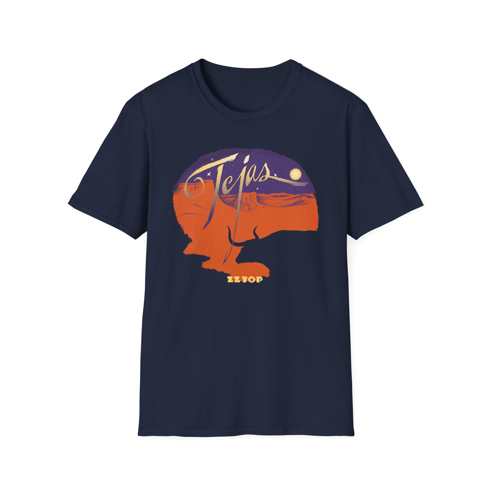 ZZ Top Tejas Unisex Softstyle T-Shirt
