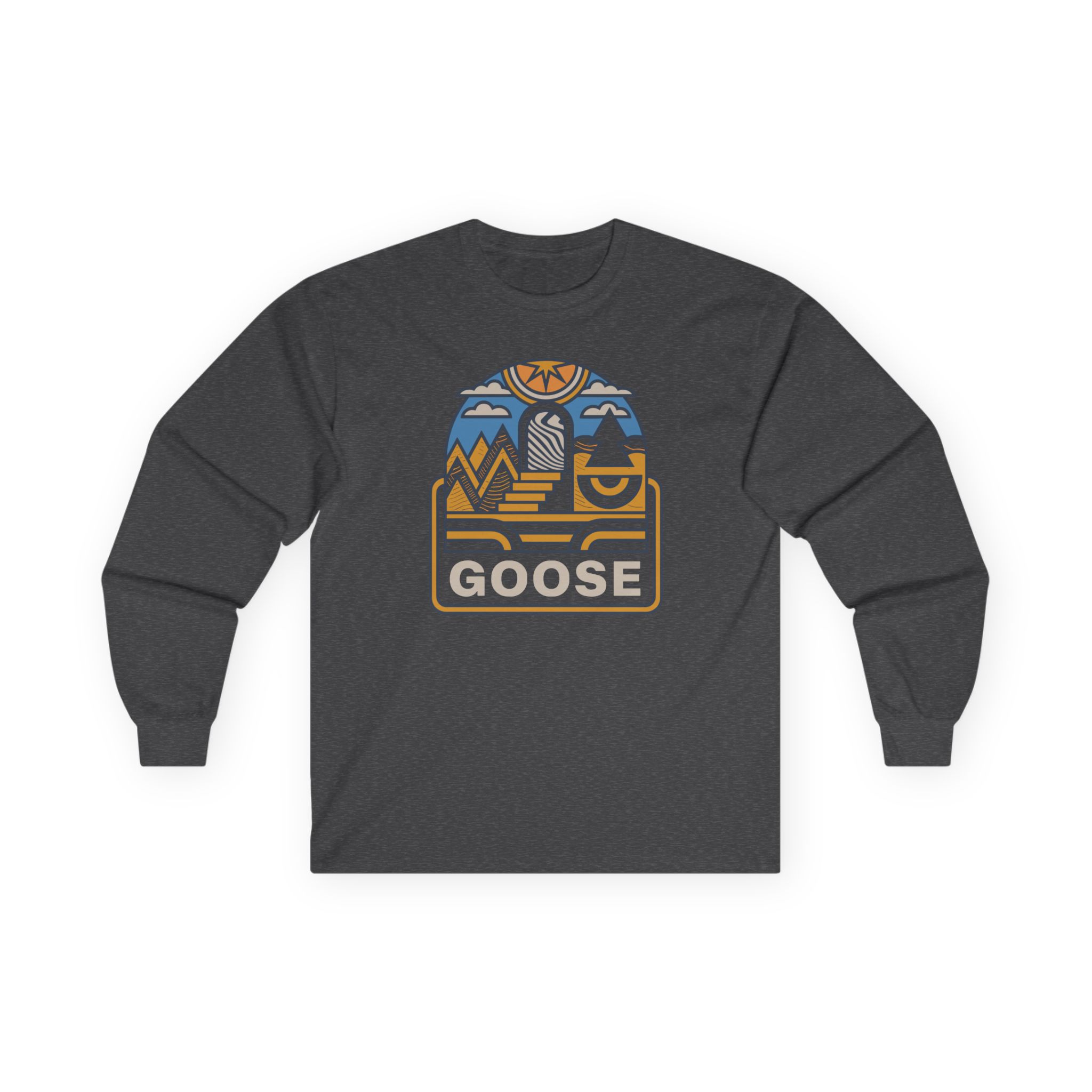 Goose Trippy Staircase Unisex Ultra Cotton Long Sleeve Tee