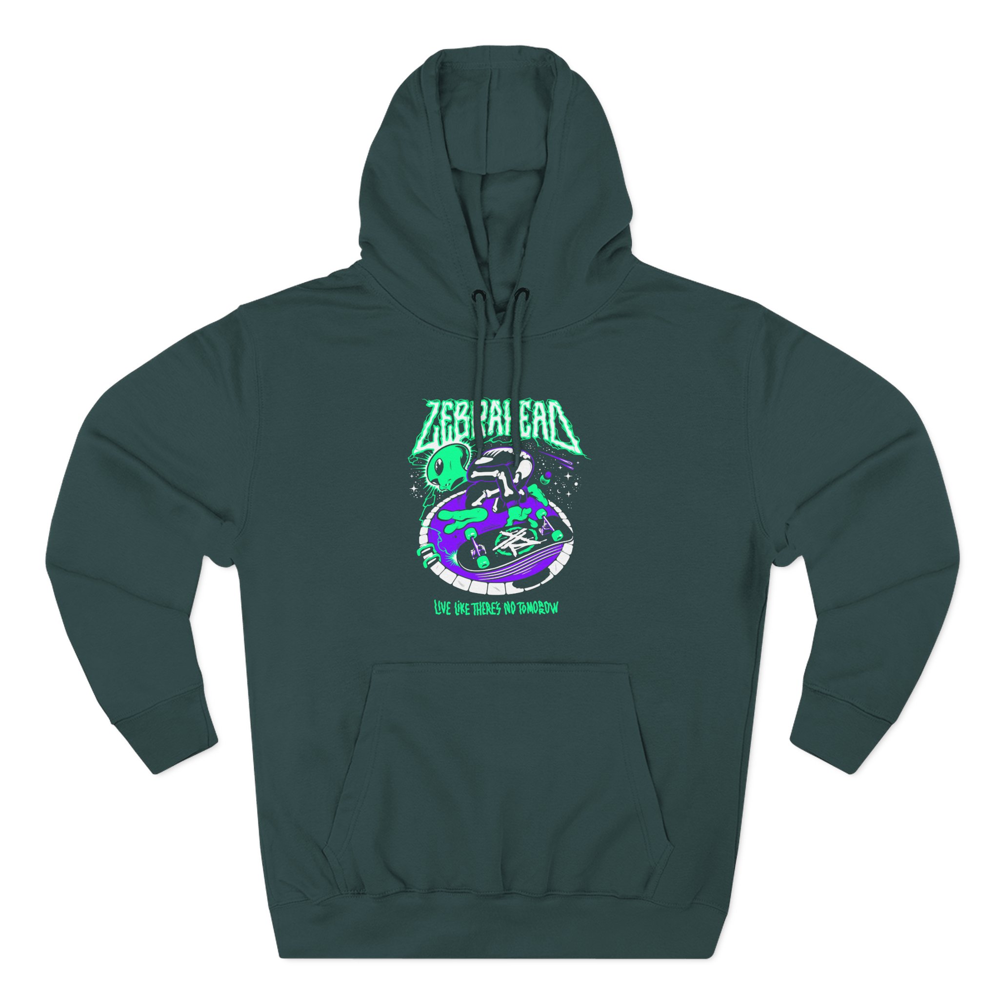Zebrahead Alien Three-Panel Fleece Hoodie