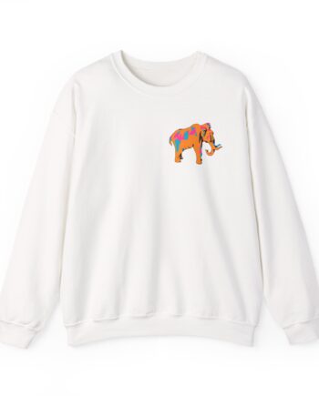 Mammoth Club Tangerine Unisex Heavy Blend™ Crewneck Sweatshirt