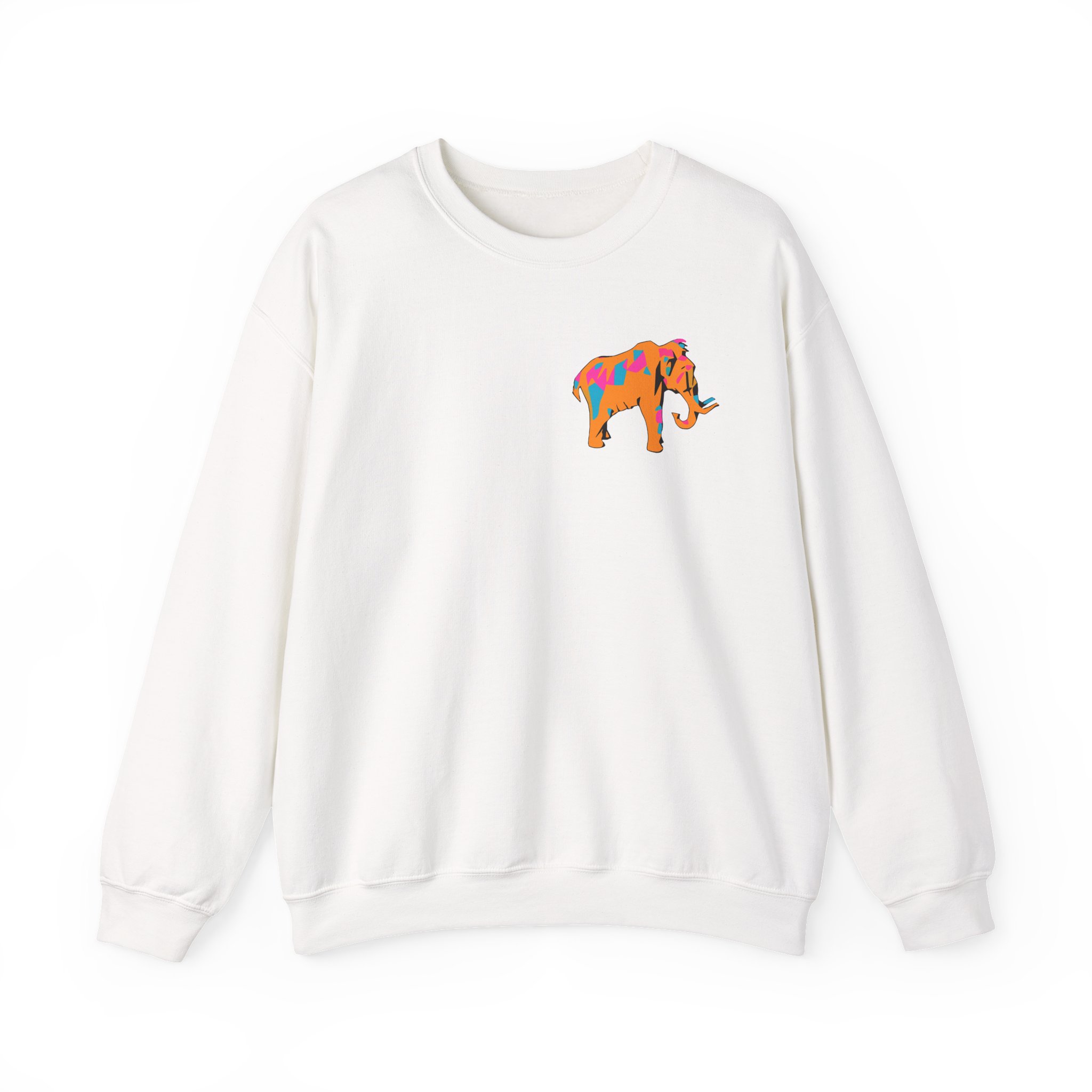 Mammoth Club Tangerine Unisex Heavy Blendâ„¢ Crewneck Sweatshirt