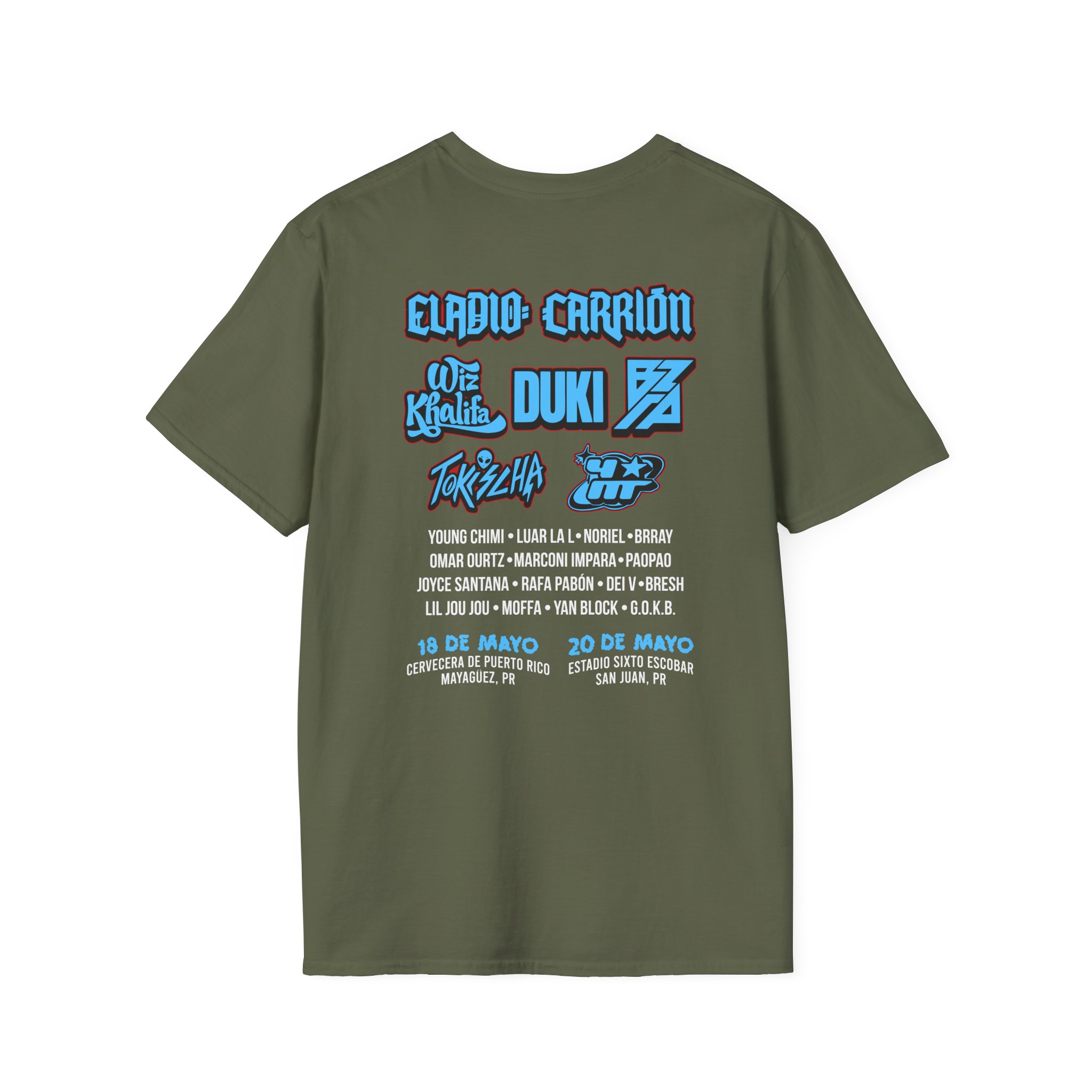 Eladio Carrion Sauce Boyz Fes Unisex Softstyle T-Shirt