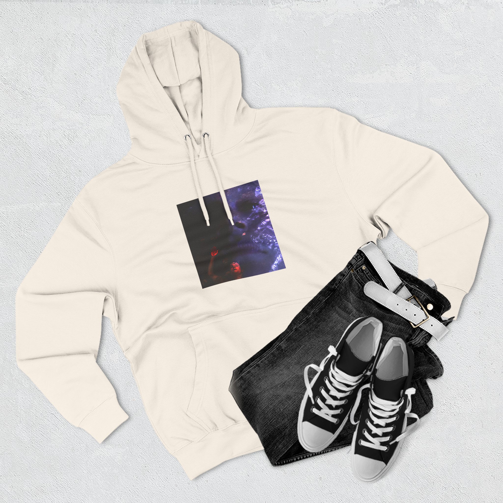 Adrianne Lenker Ruined Three-panel Fleece Hoodie