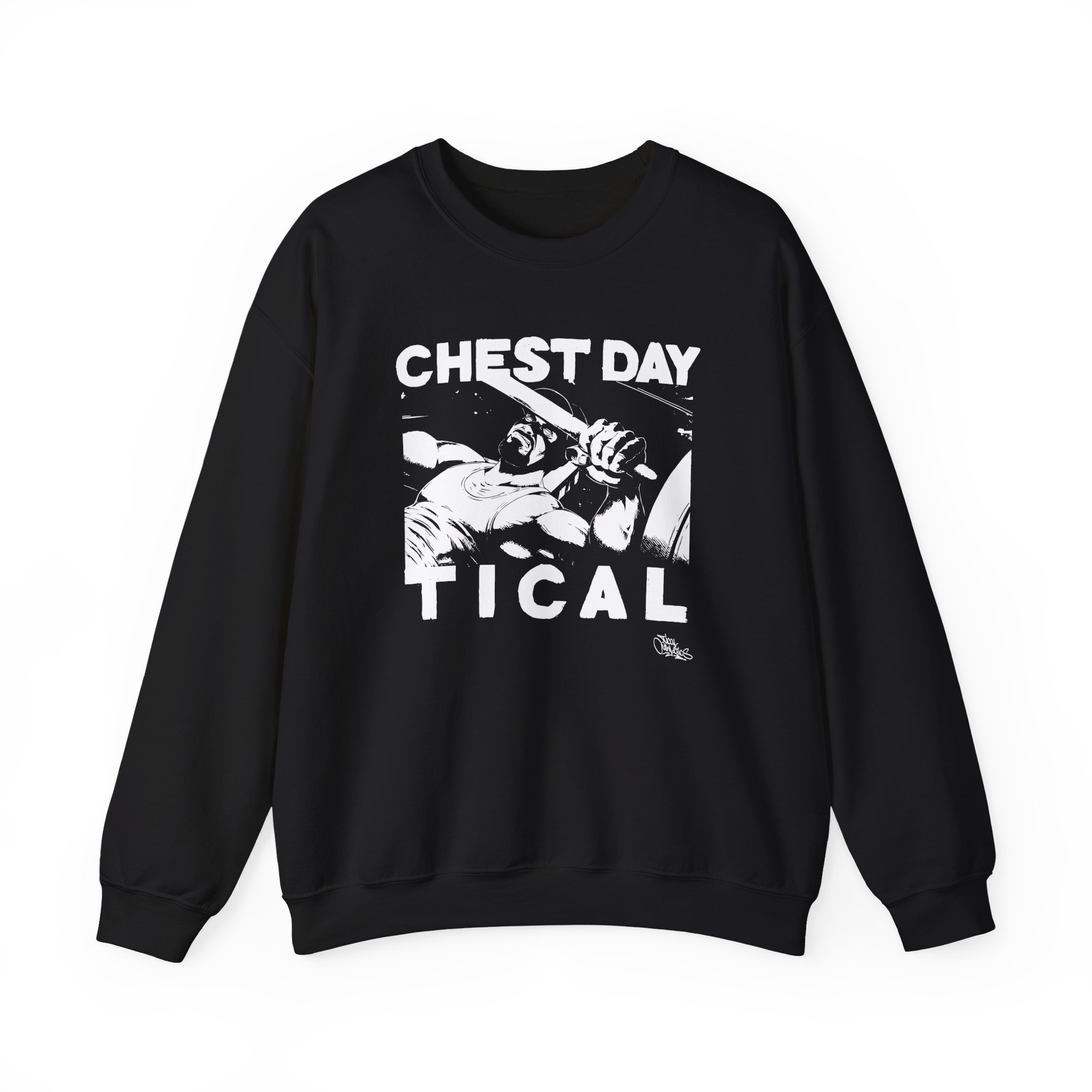 Method Man Chest Day Unisex Heavy Blendâ„¢ Crewneck Sweatshirt