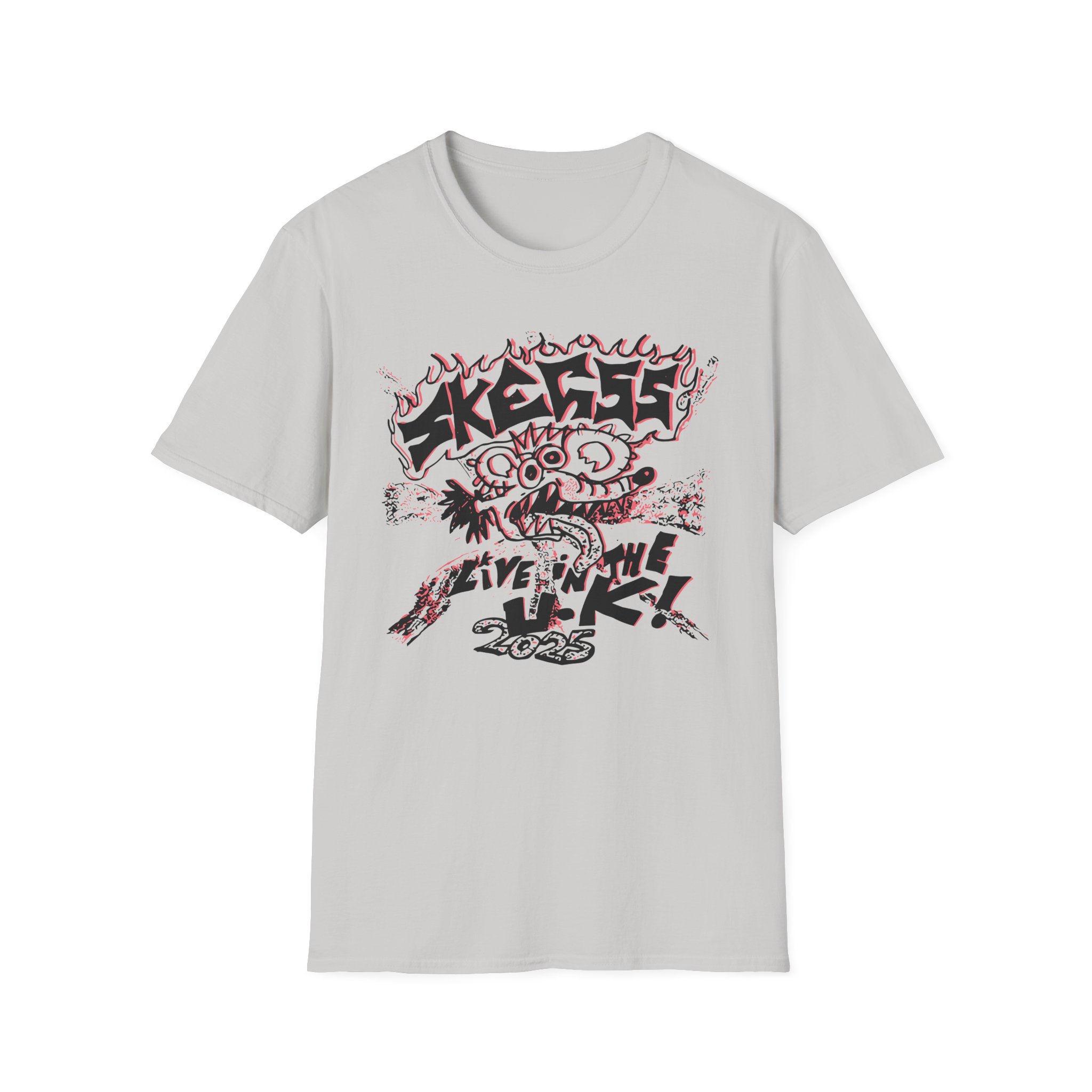 Skegss Live in the Uk 2025 Unisex Softstyle T-Shirt