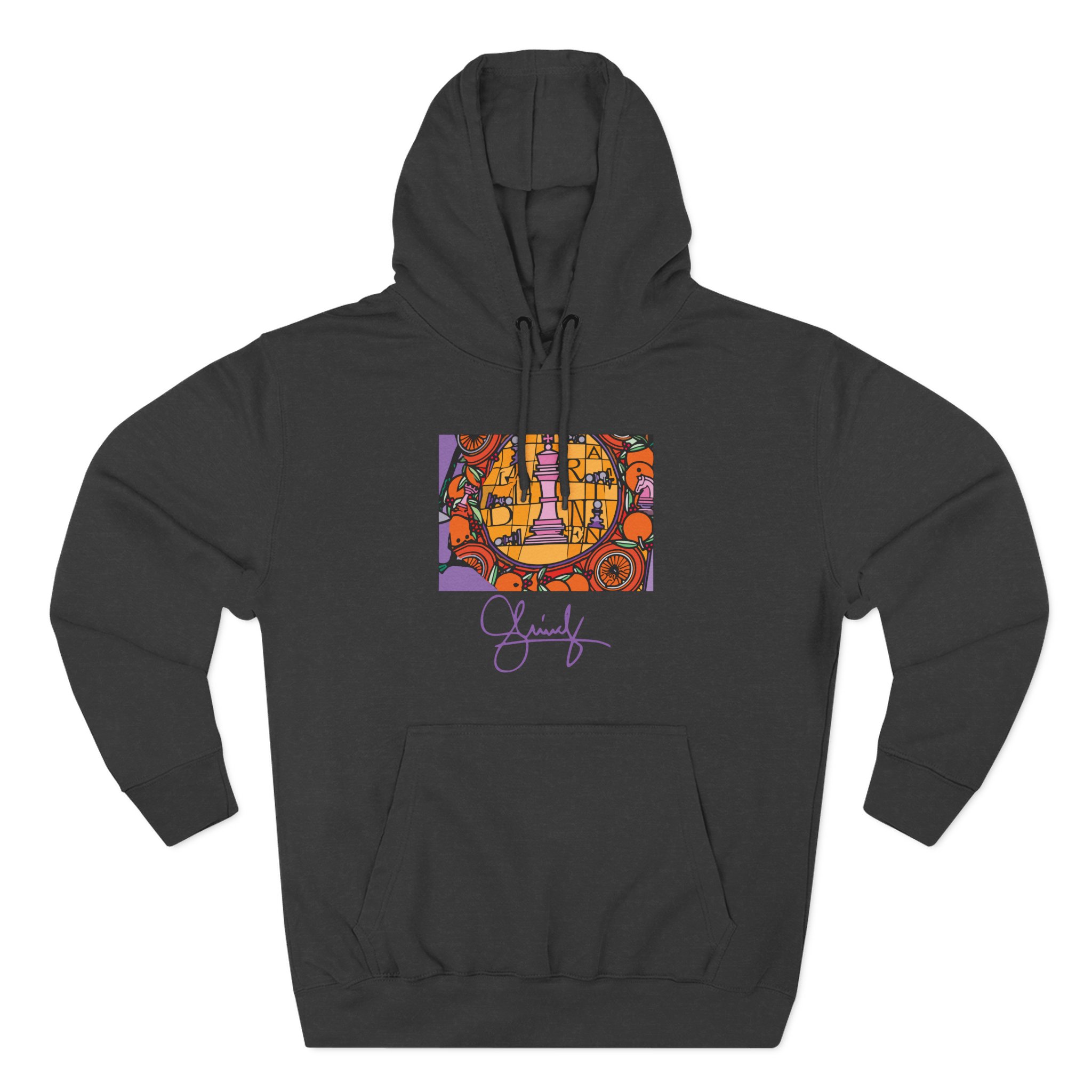 Shindy Three-Panel Fleece Hoodie