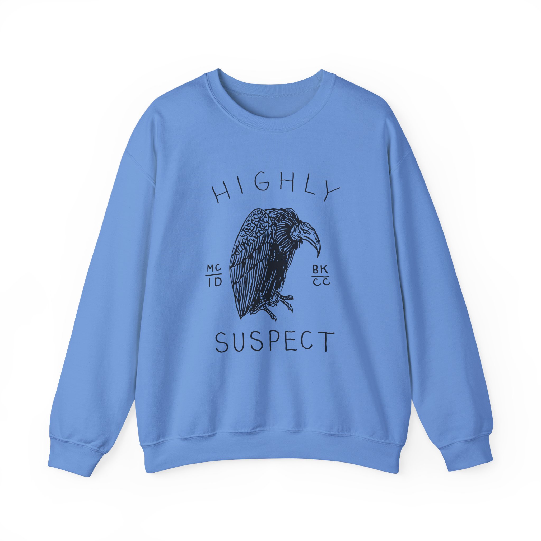 Highly Suspect Vulture Natural Unisex Heavy Blend Crewneck Sweatshirt