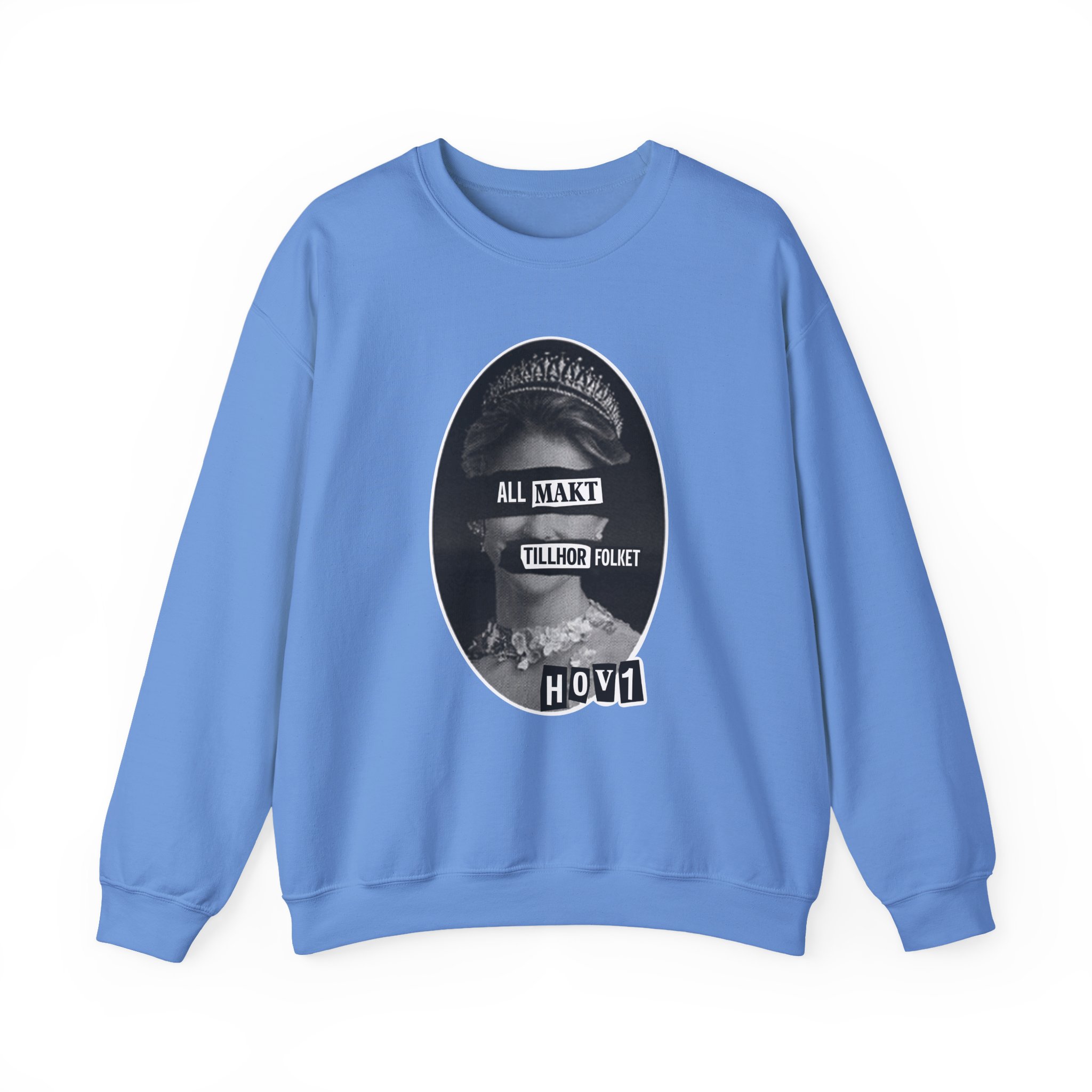 Hov1 All Makt Tillh’r Folket Unisex Heavy Blend™ Crewneck Sweatshirt