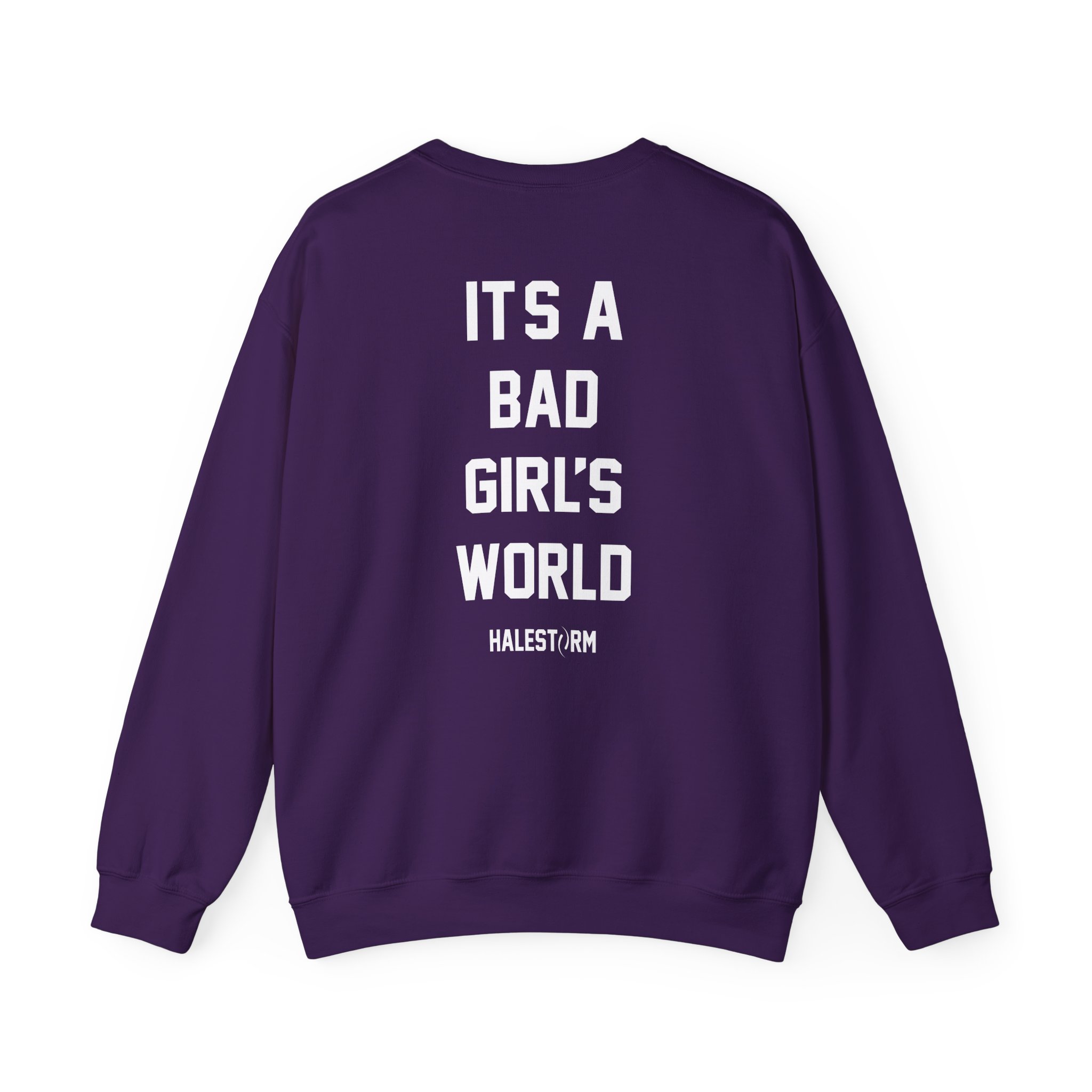 Halestorm It's a Bad Girl's World Unisex Heavy Blendâ„¢ Crewneck Sweatshirt