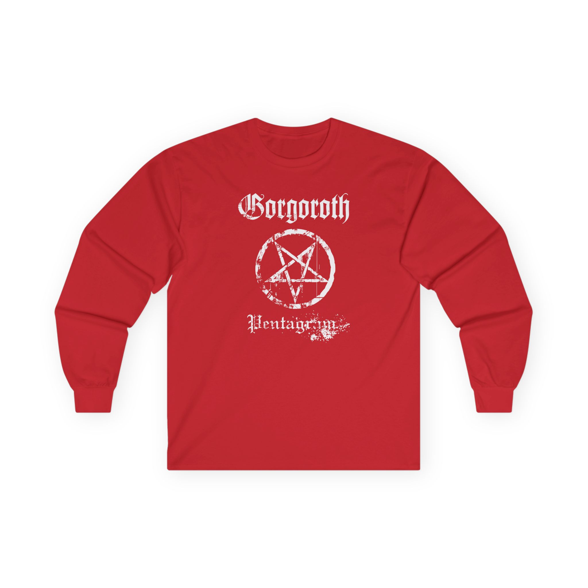Gorgoroth Pentagram Unisex Ultra Cotton Long Sleeve Tee